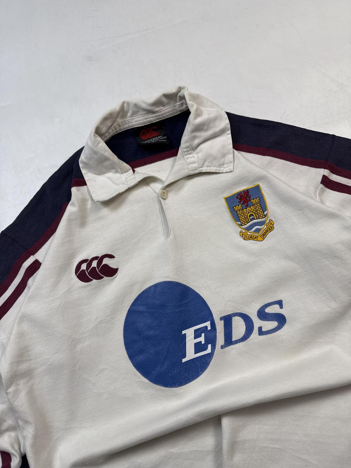 Vintage Swansea 2002/03 Canterbury rugby union shirt (L)
