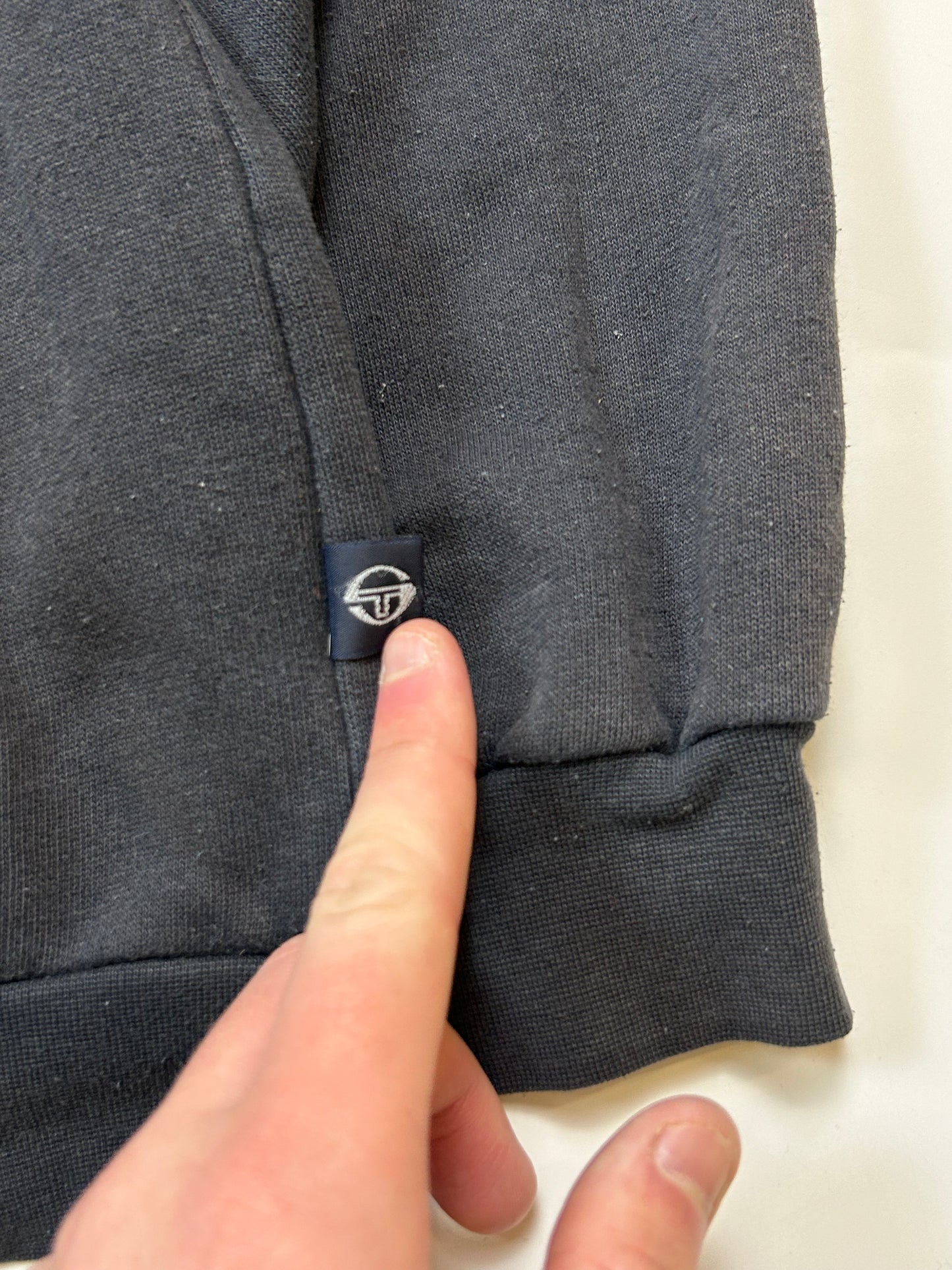 Vintage Sergio Tacchini spell out sweatshirt (S)