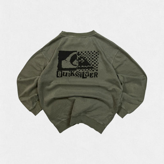 Vintage Y2K Quiksilver sweatshirt (M)