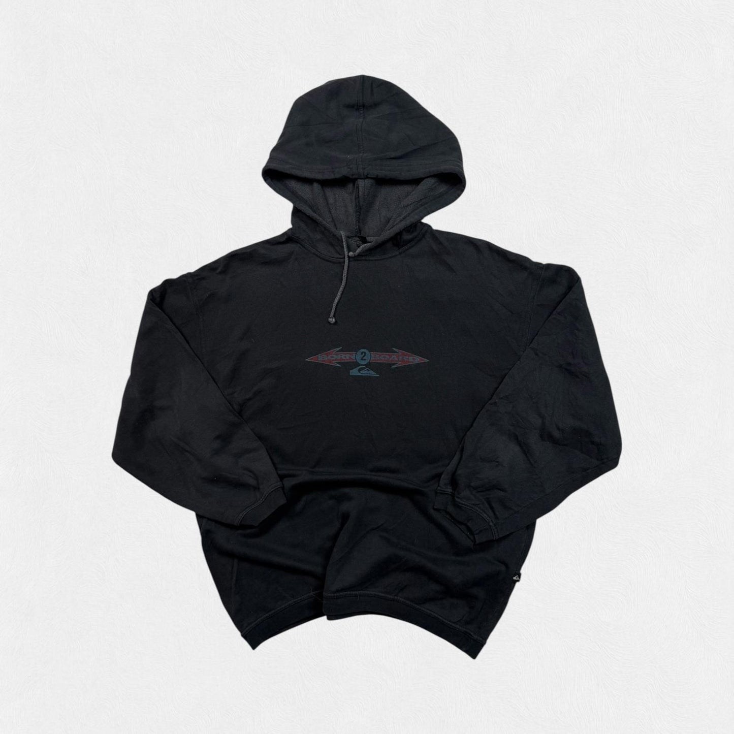 Vintage 90s Quiksilver surfing hoodie (M)