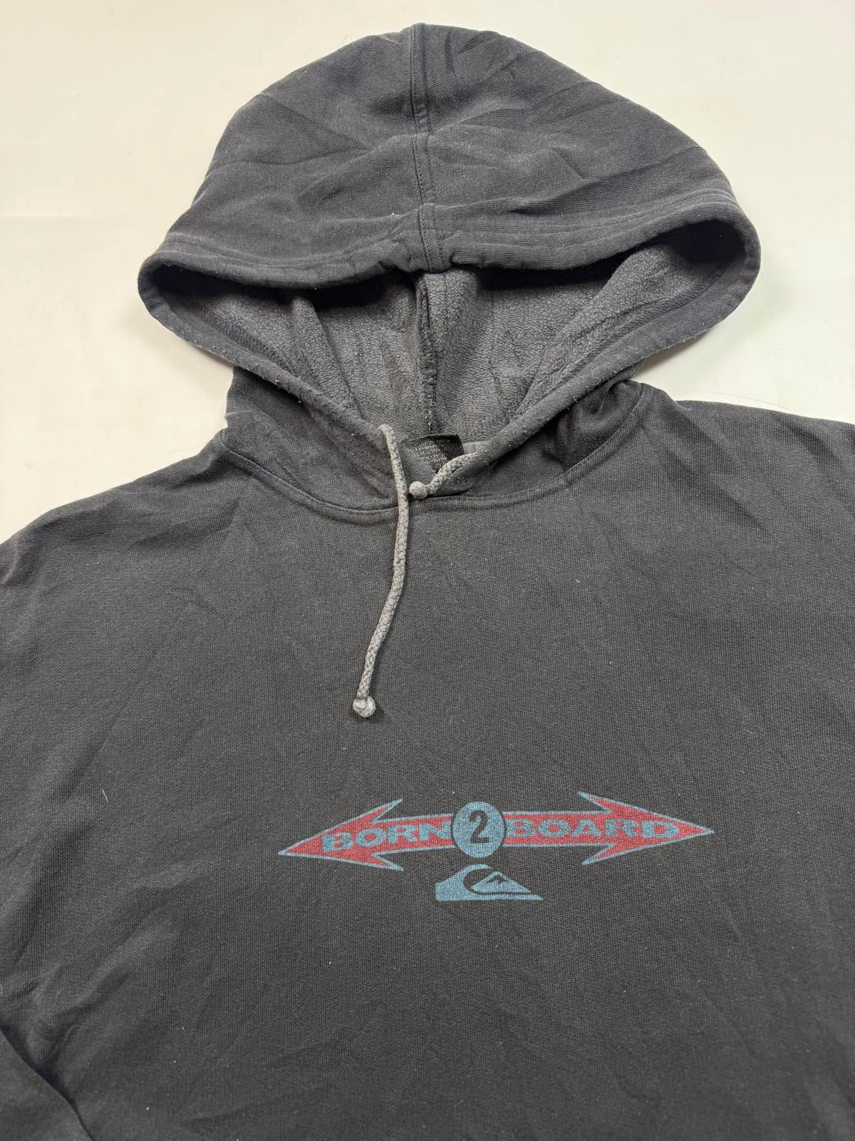 Vintage 90s Quiksilver surfing hoodie (M)