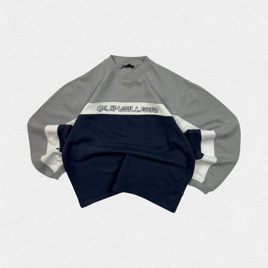 Vintage Y2K Quiksilver spell out sweatshirt (L)