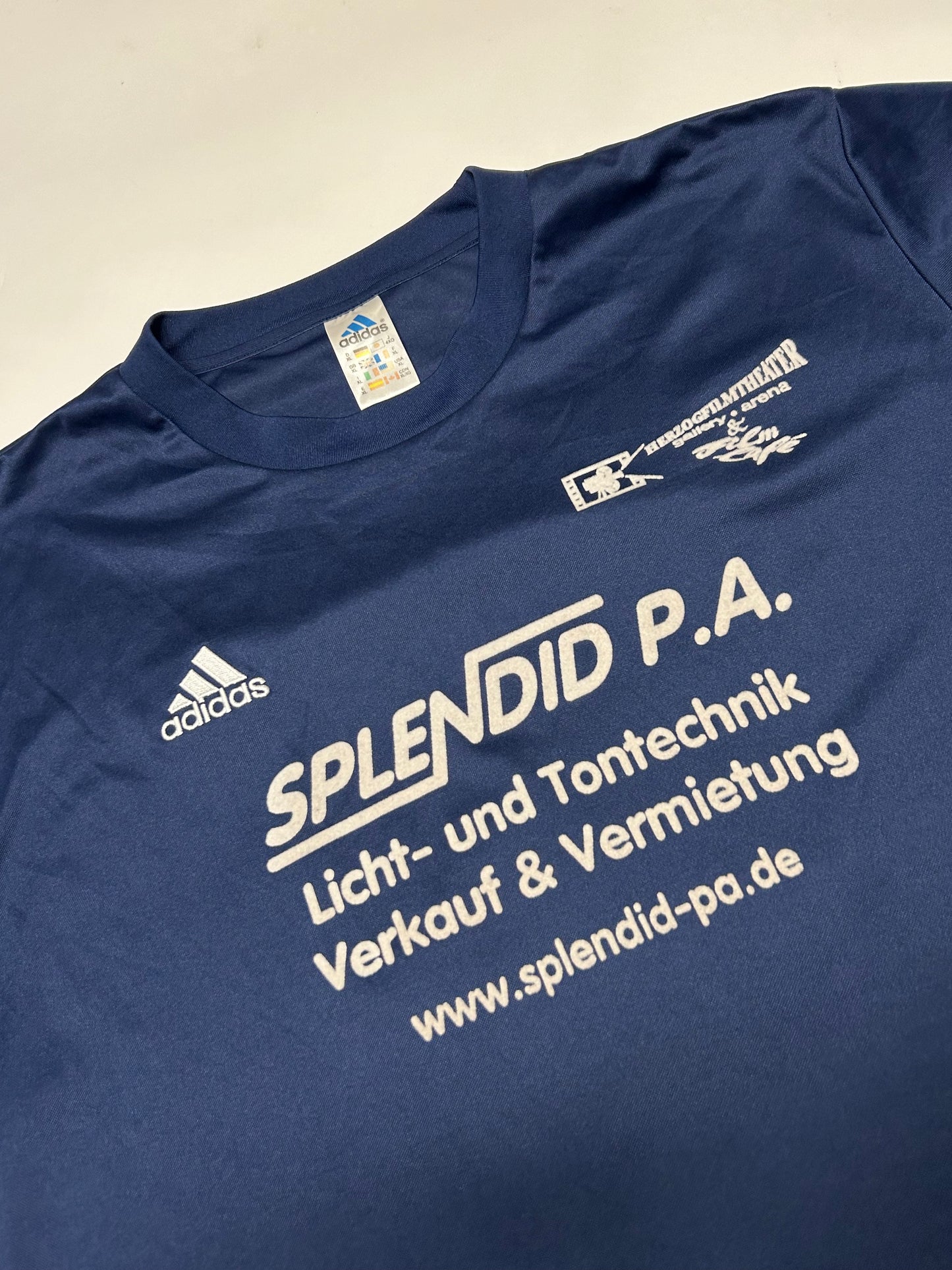 Vintage 90s Adidas football tee (XL)