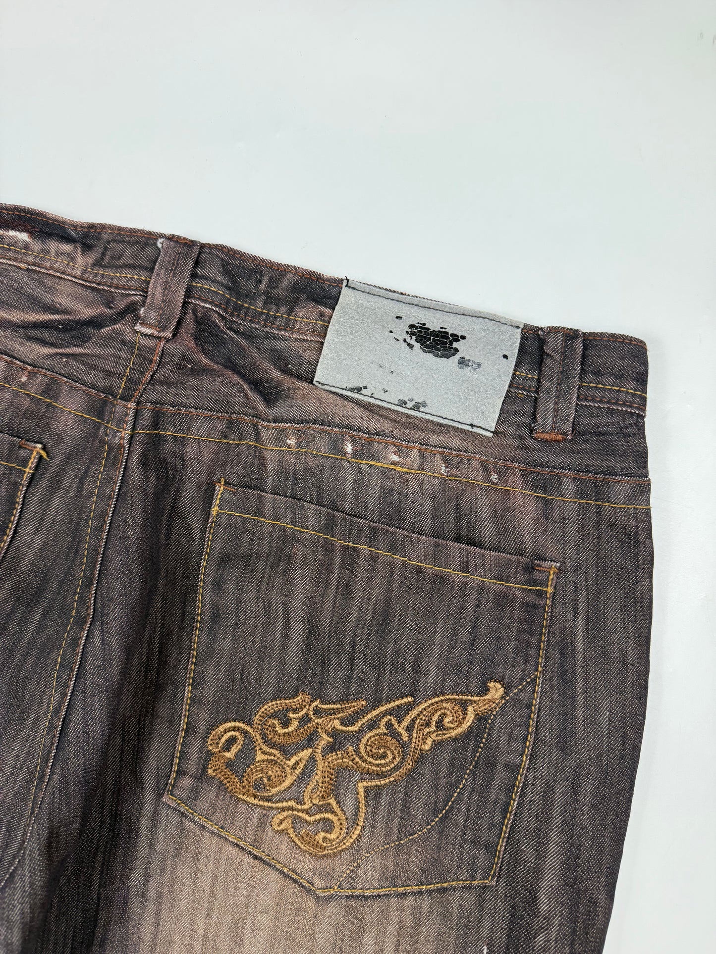 Vintage Hip Hop baggy denim jeans (W36)