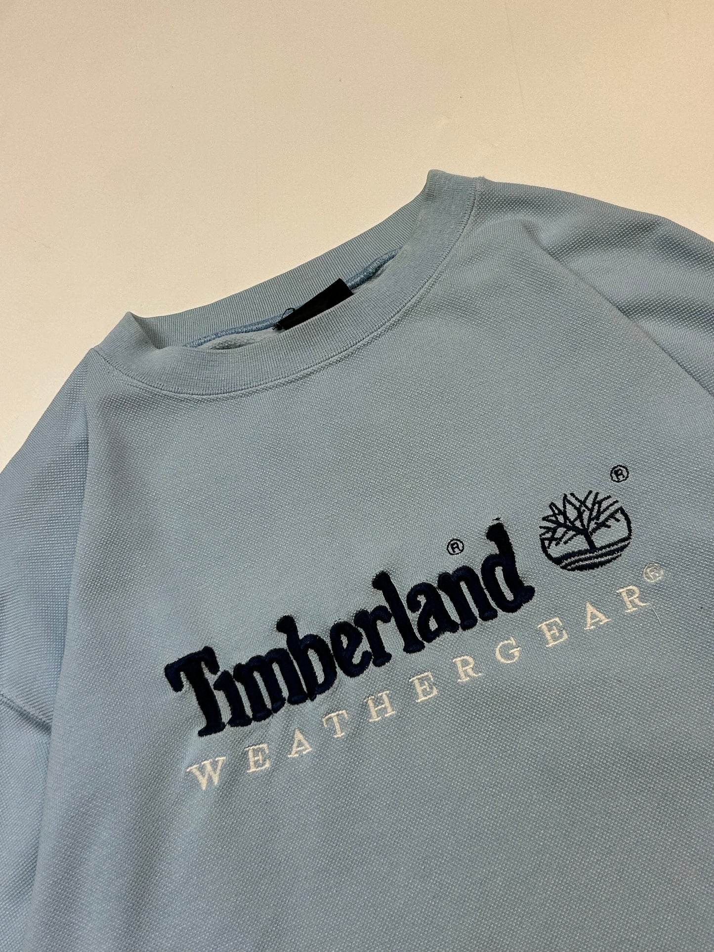 Vintage Timberland weathergear spell out sweatshirt (M)