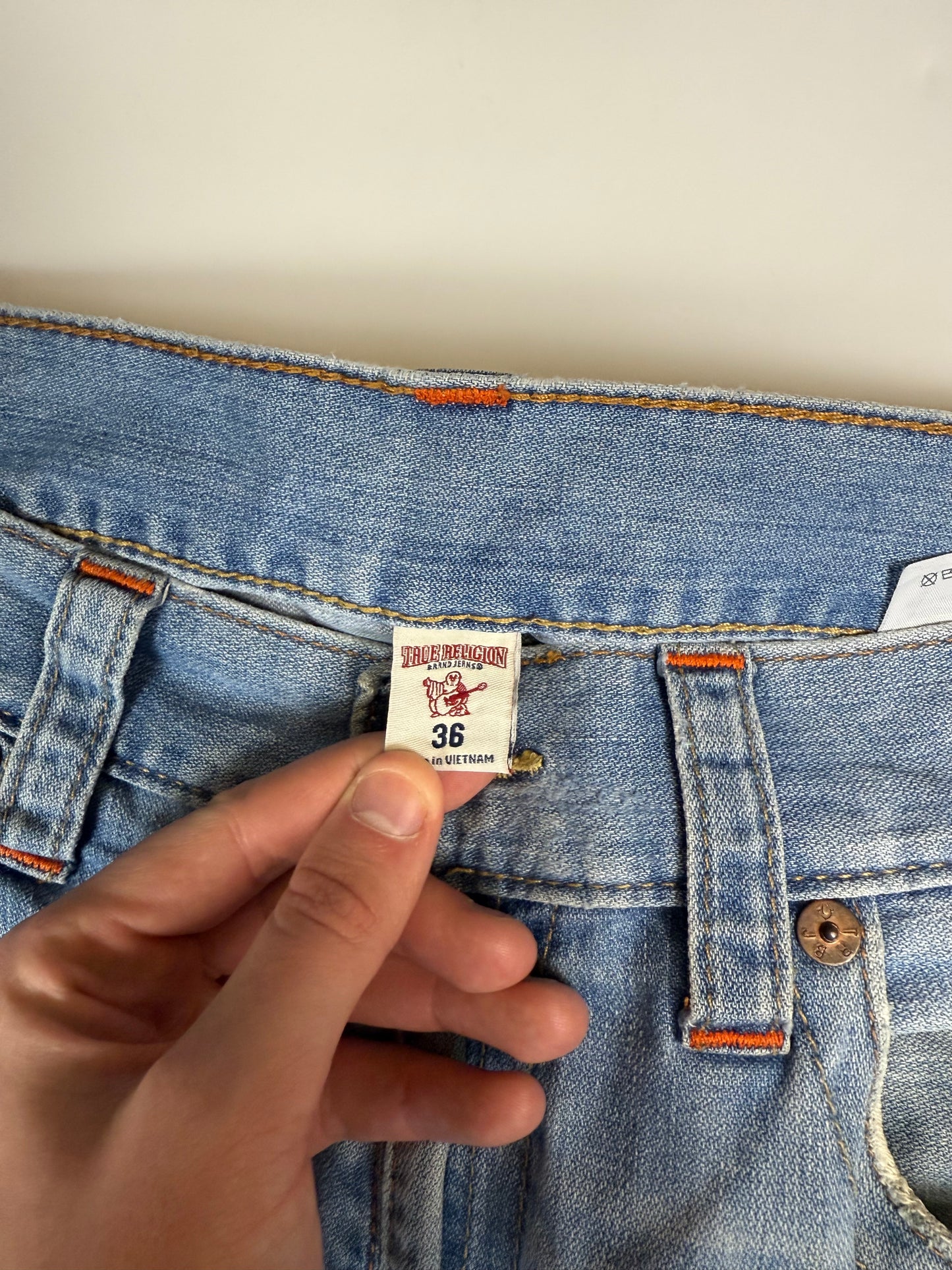 Vintage Y2K True Religion baggy jeans (W36)