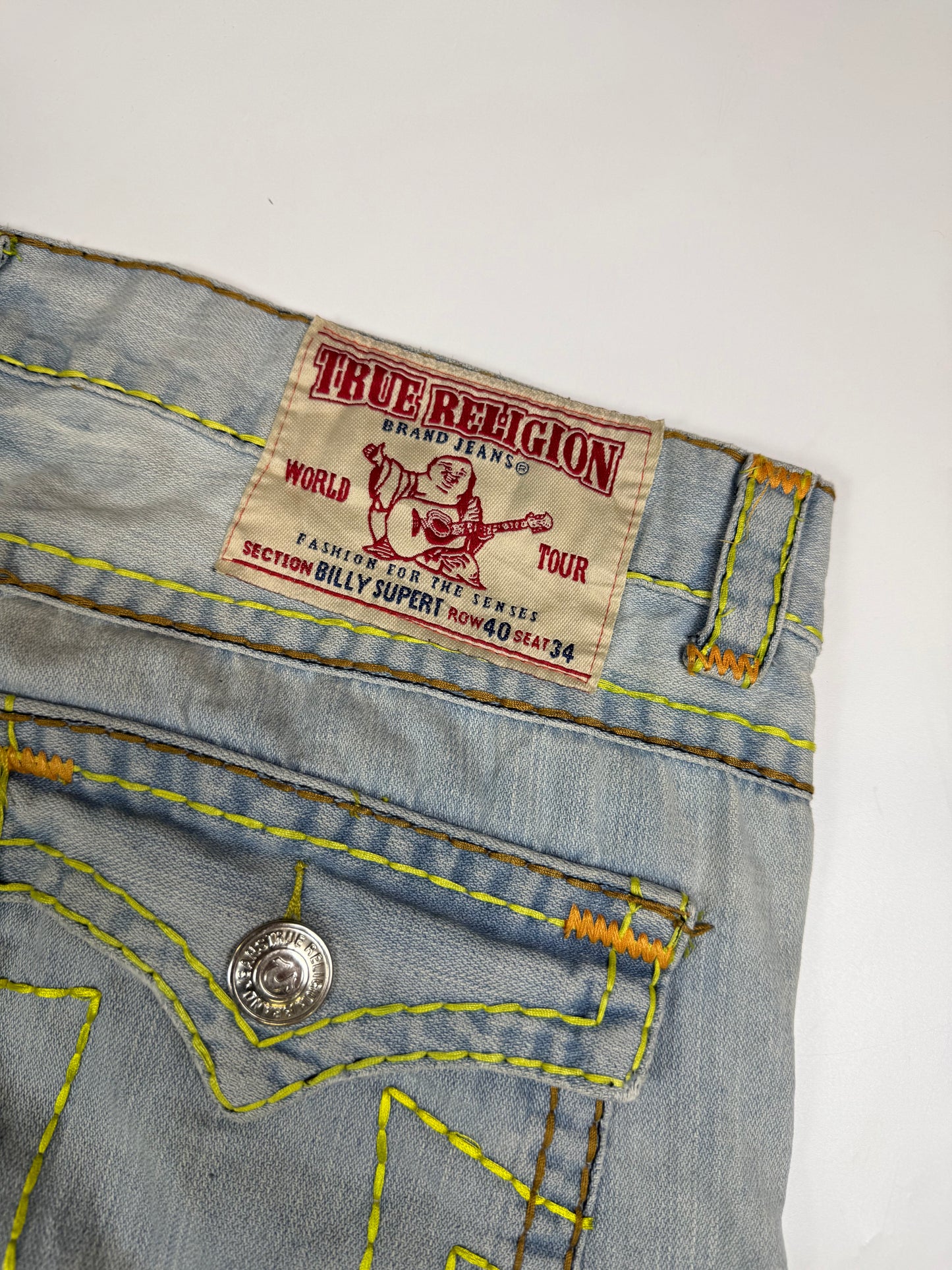 Vintage Y2K True Religion baggy jeans (W40)