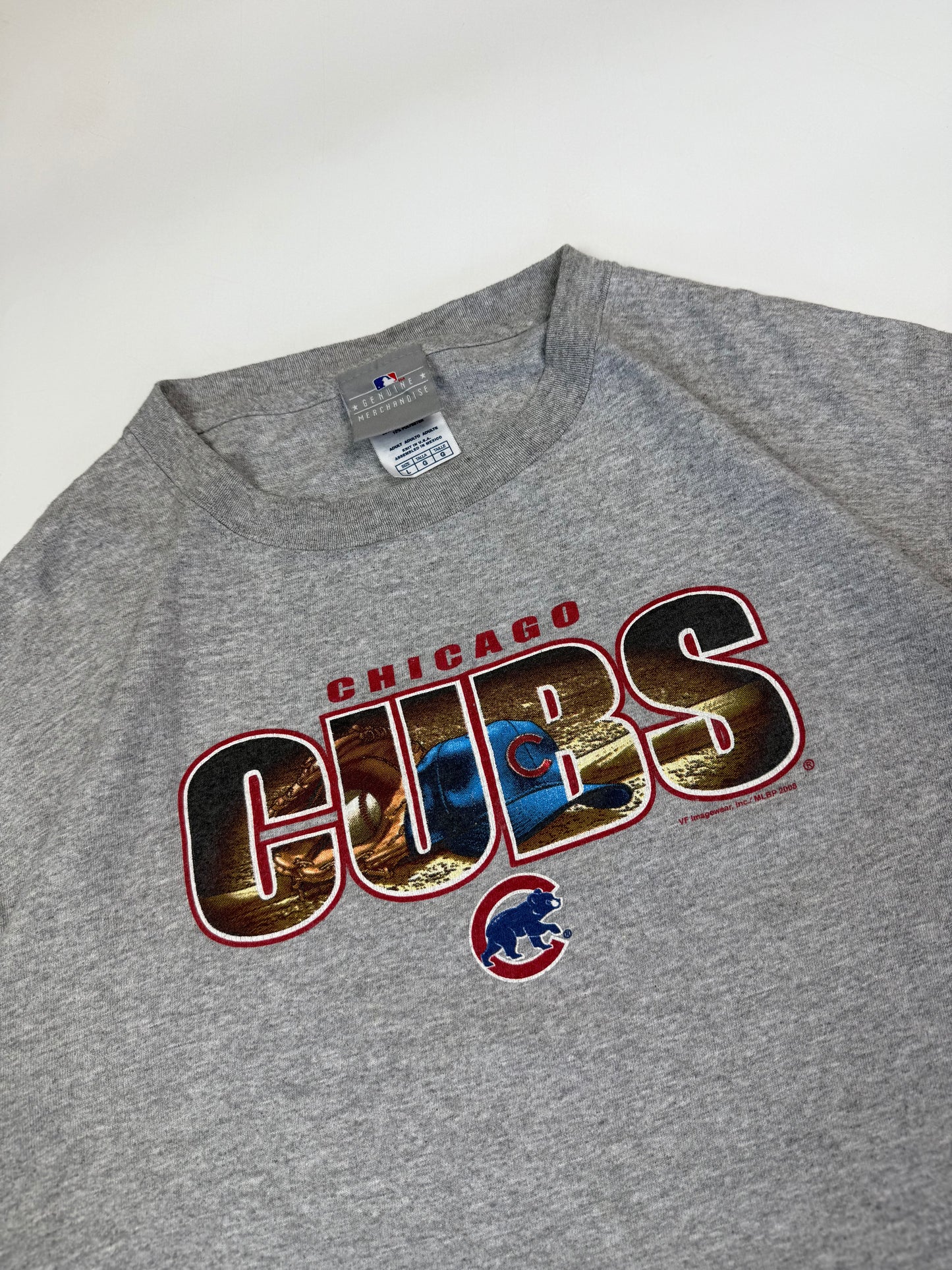 Vintage Chicago Cubs MLB baseball 2008 tee (L)