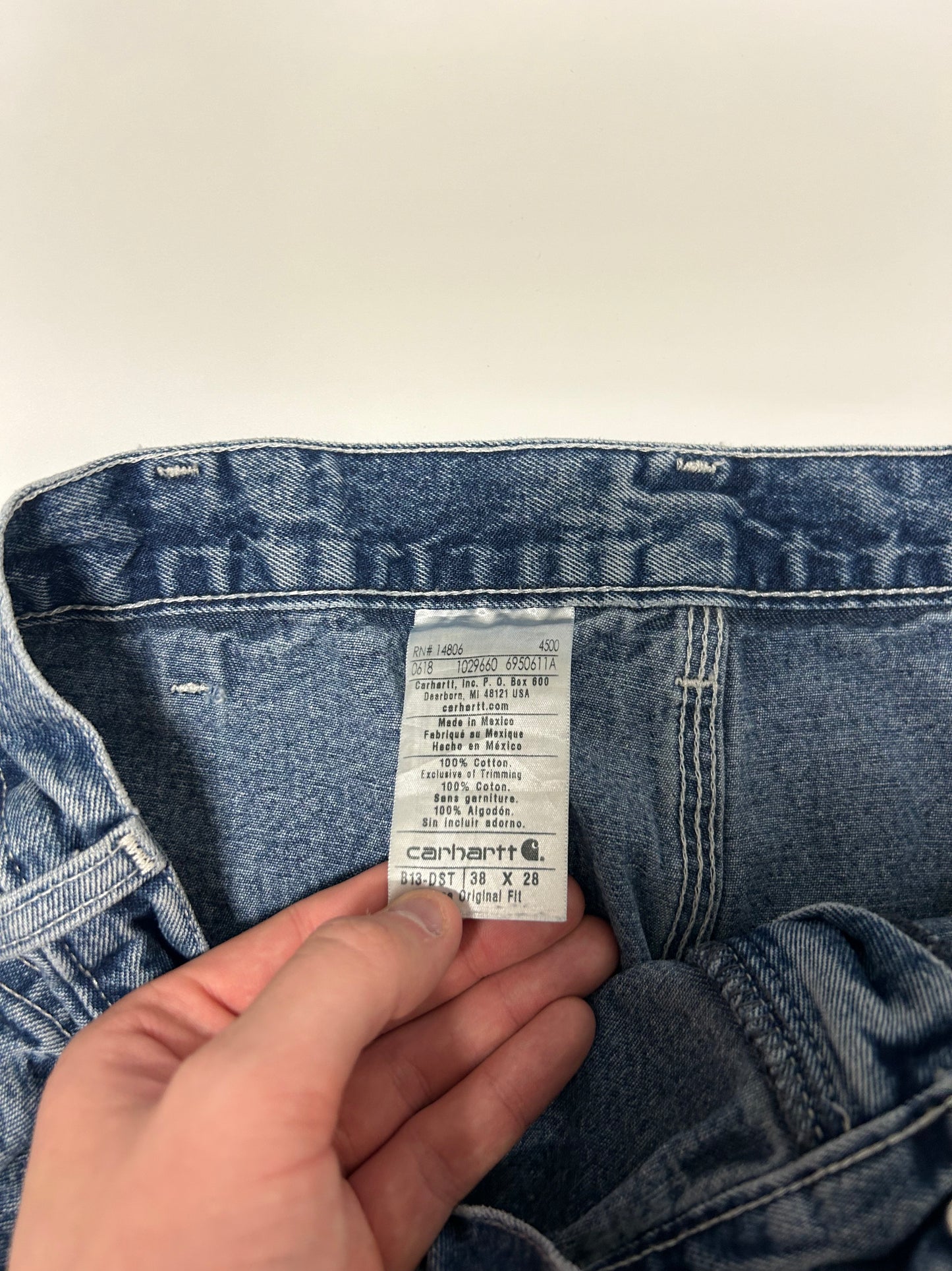 Carhartt carpenter jeans (W38)