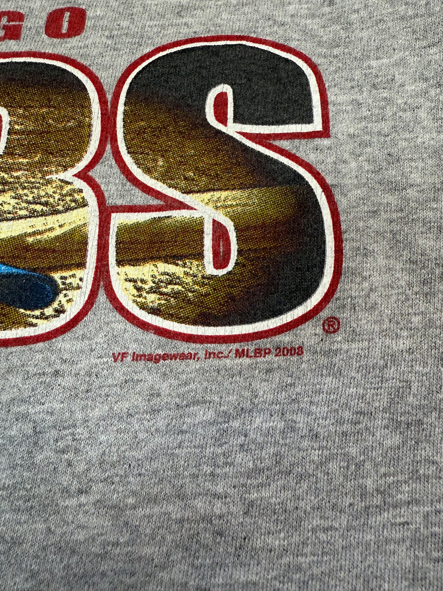 Vintage Chicago Cubs MLB baseball 2008 tee (L)