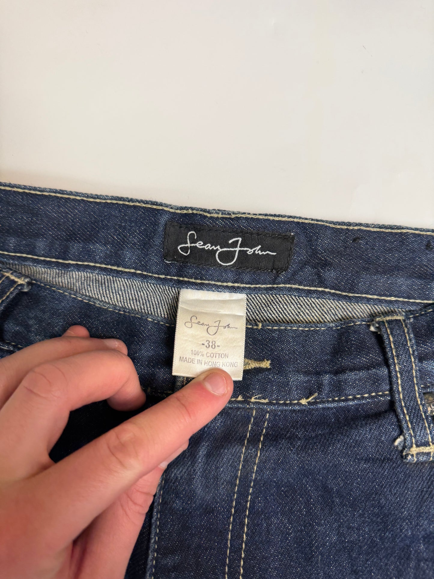 Vintage Sean John baggy carpenter jeans (W38)