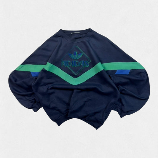 Vintage 90s Adidas originals colour block sweatshirt (S)
