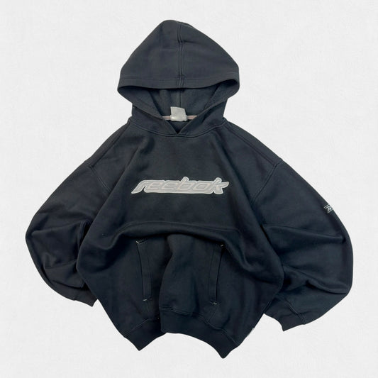 Vintage Reebok spell out hoodie (M)