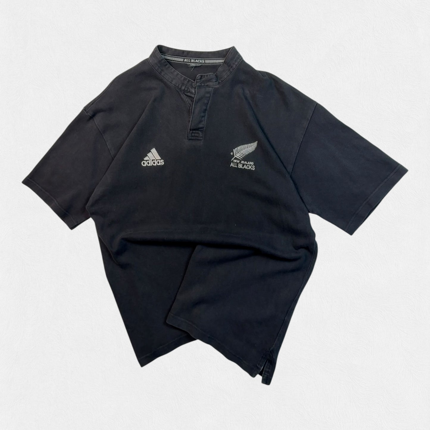 New Zealand all blacks Adidas rugby shirt (M)
