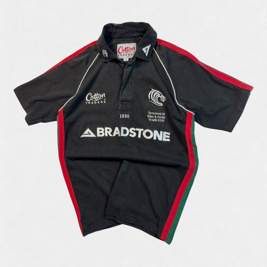 Vintage Leicester Tigers 2004/05 Cotton Traders rugby union shirt (S)