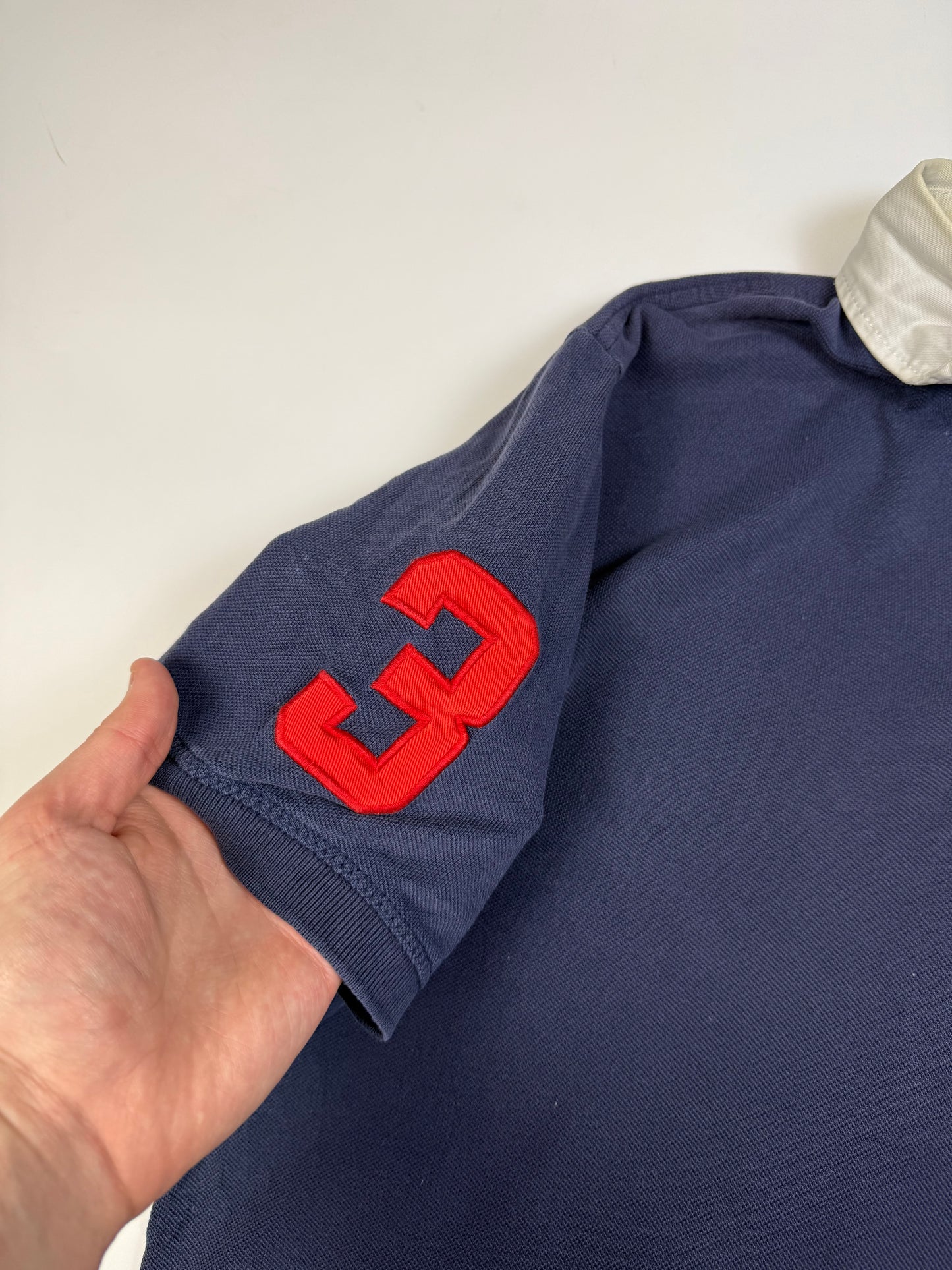 Vintage Polo Ralph Lauren big pony polo shirt (XL)