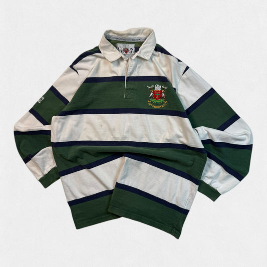 Vintage Nottingham 1996/97 Cotton Oxford rugby shirt (XL)