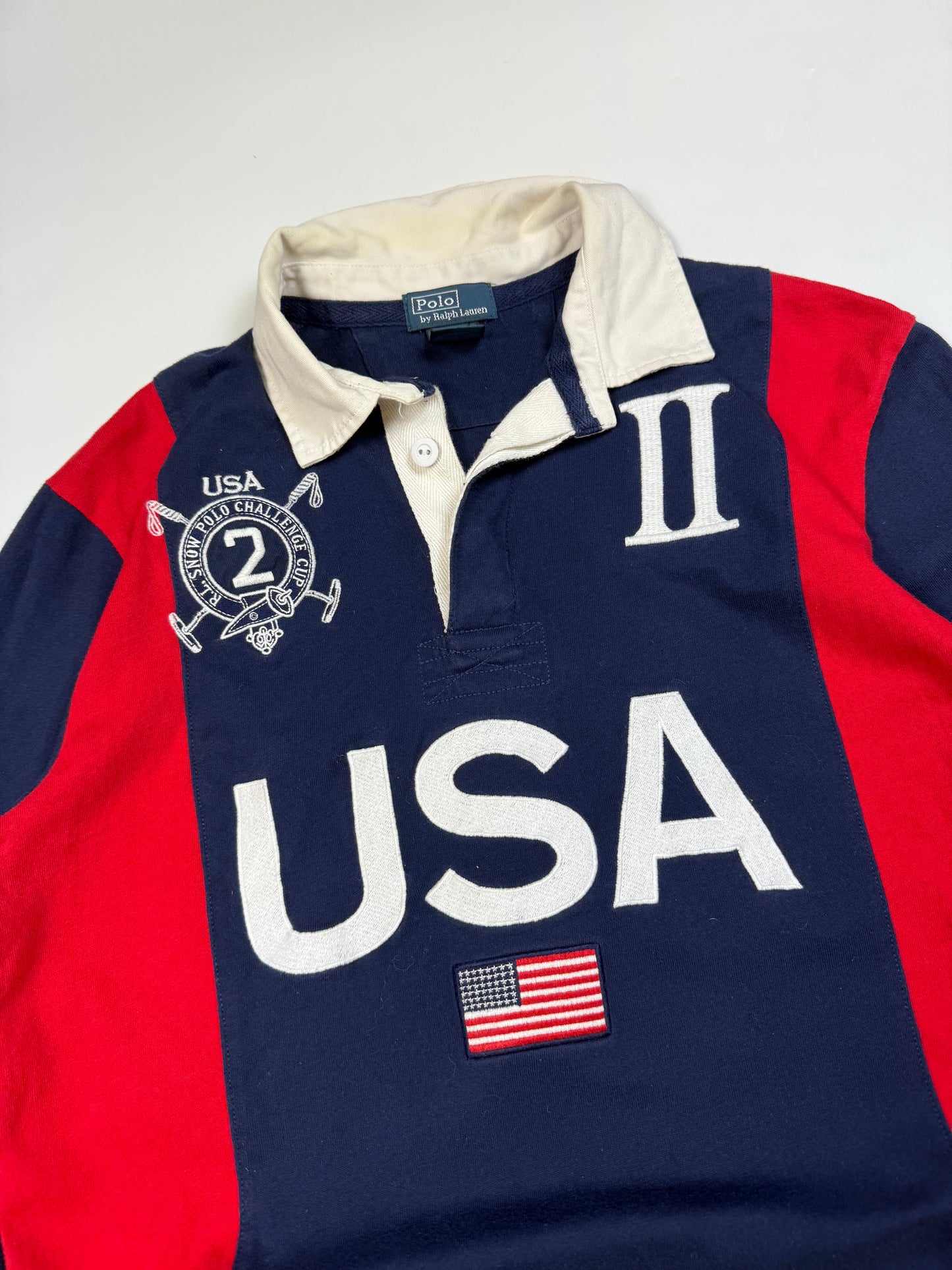Vintage Polo Ralph Lauren USA rugby polo shirt (XS)