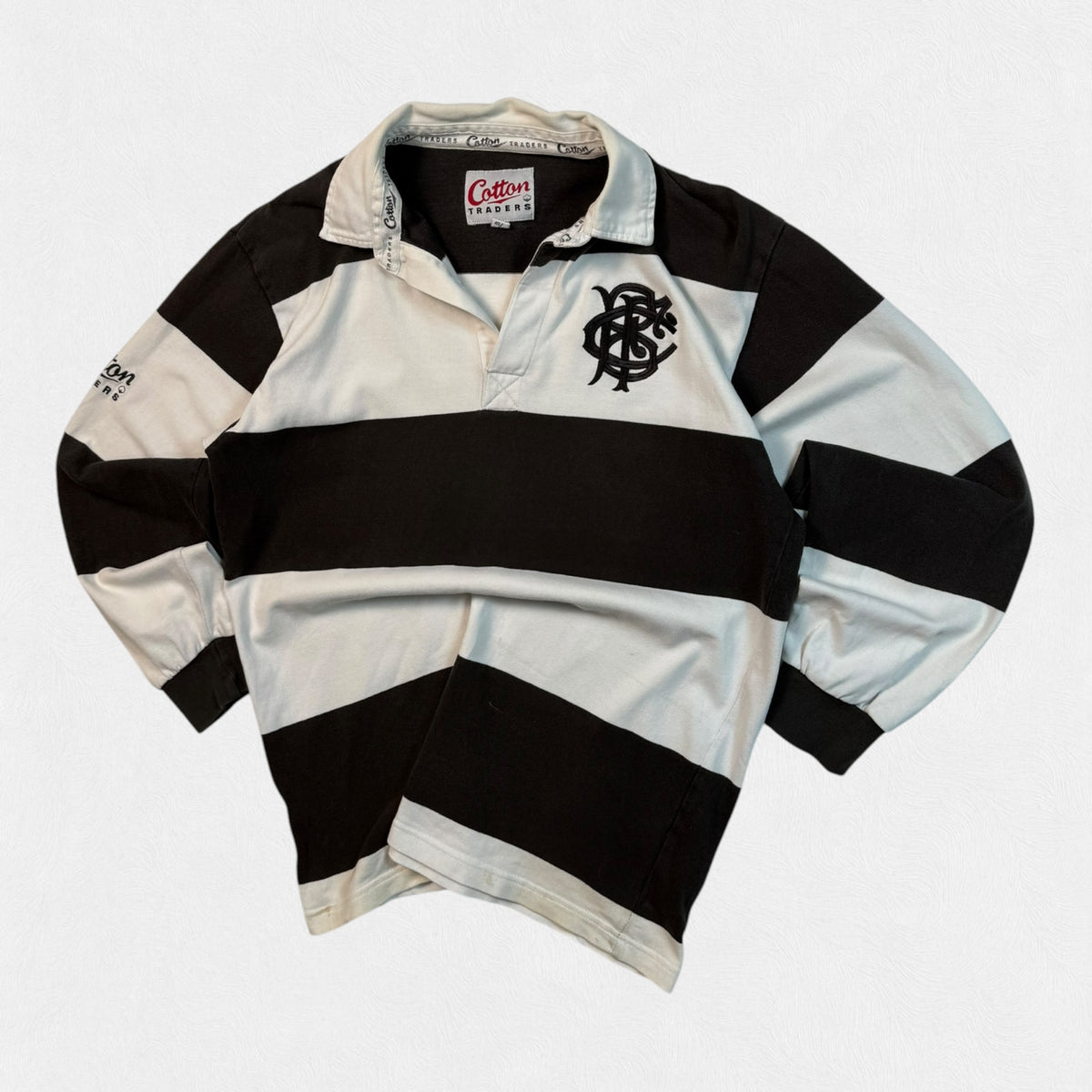 Vintage 90s Barbarians Cotton Traders rugby union shirt (M)