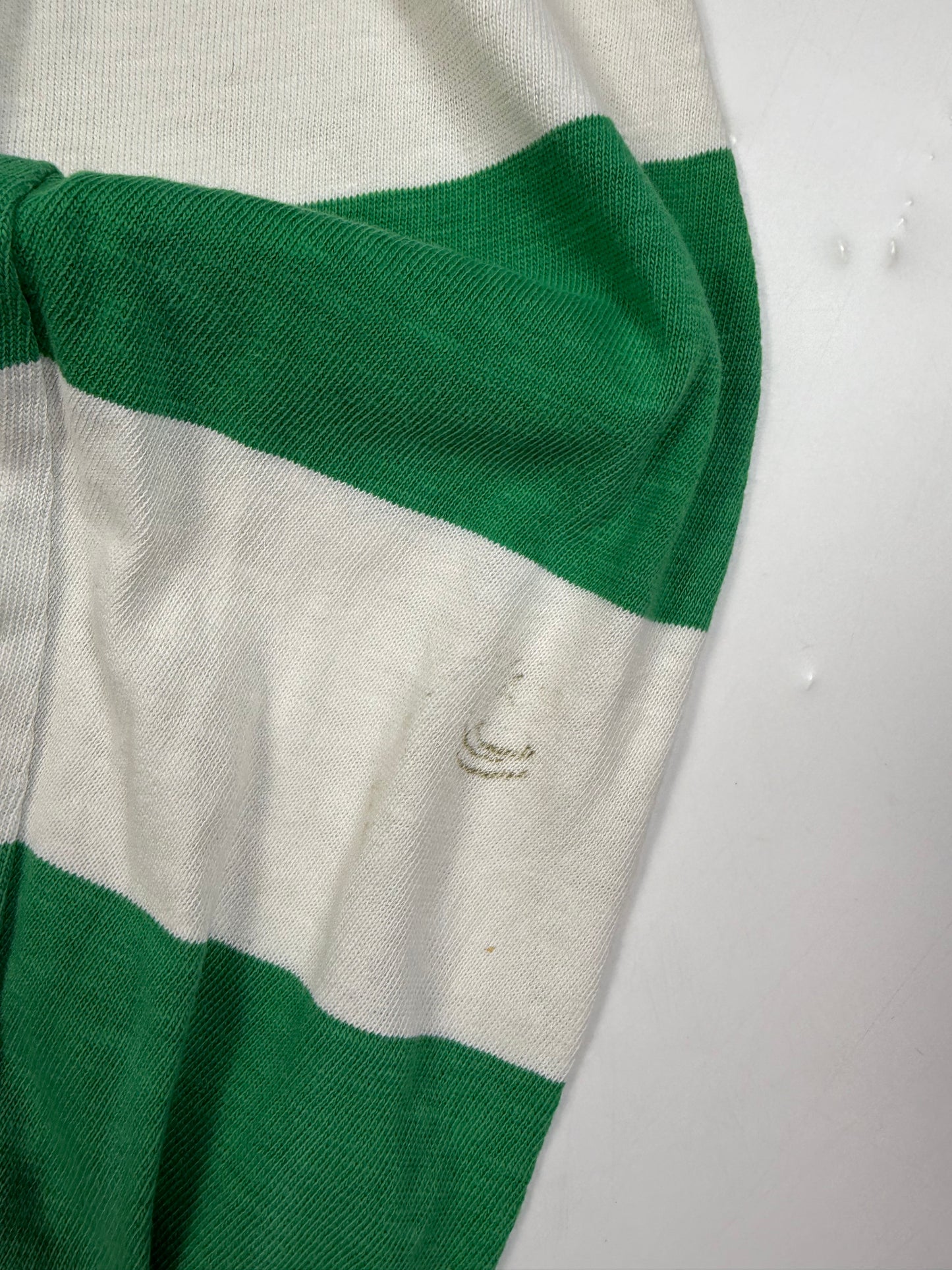 Polo Ralph Lauren yacht club striped rugby polo shirt (S)