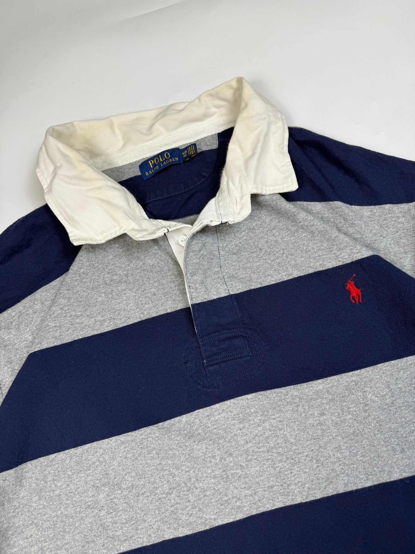 Polo Ralph Lauren striped rugby polo shirt (4XL)