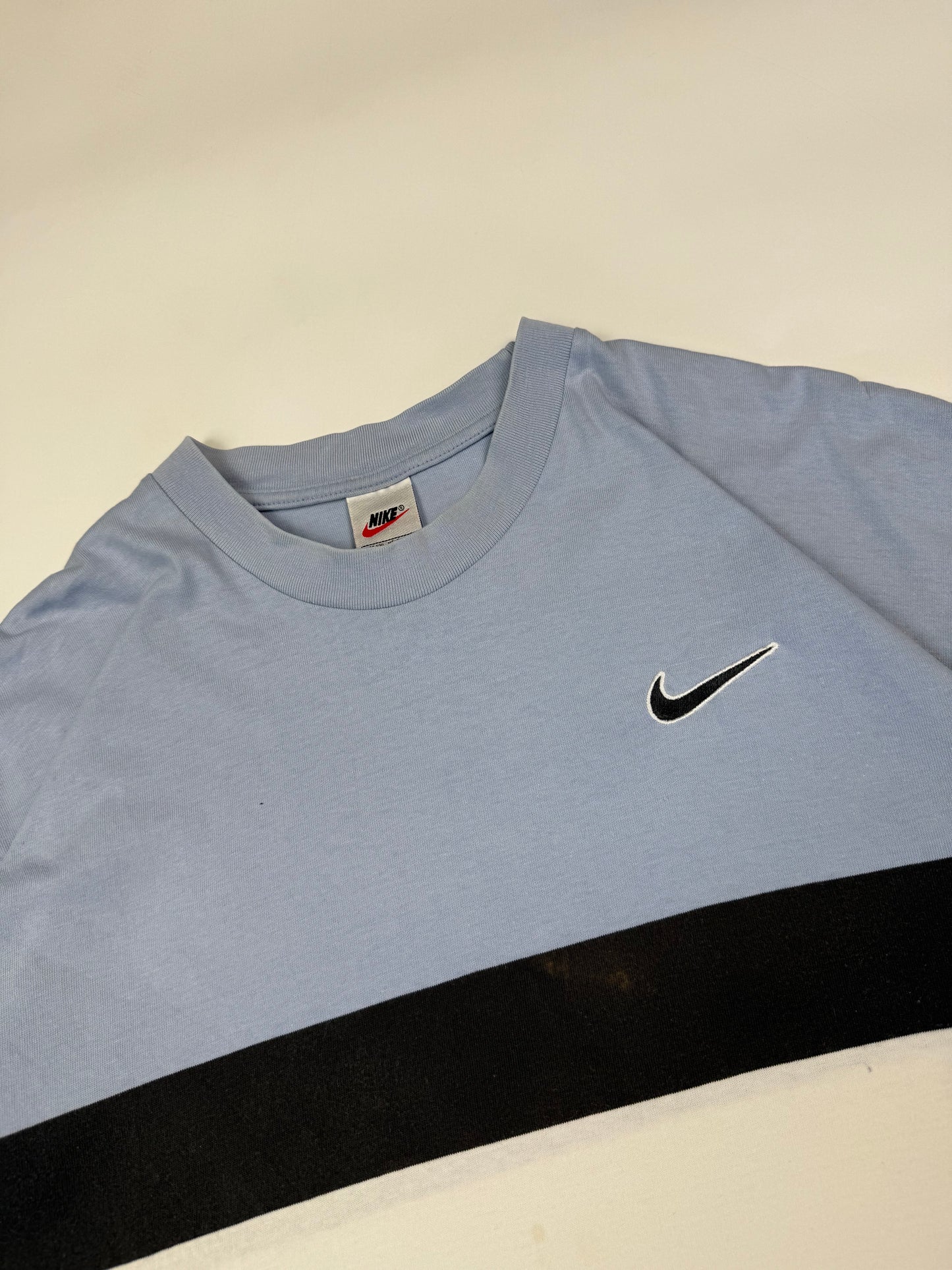 Vintage 90s Nike colour block tee (XXL)