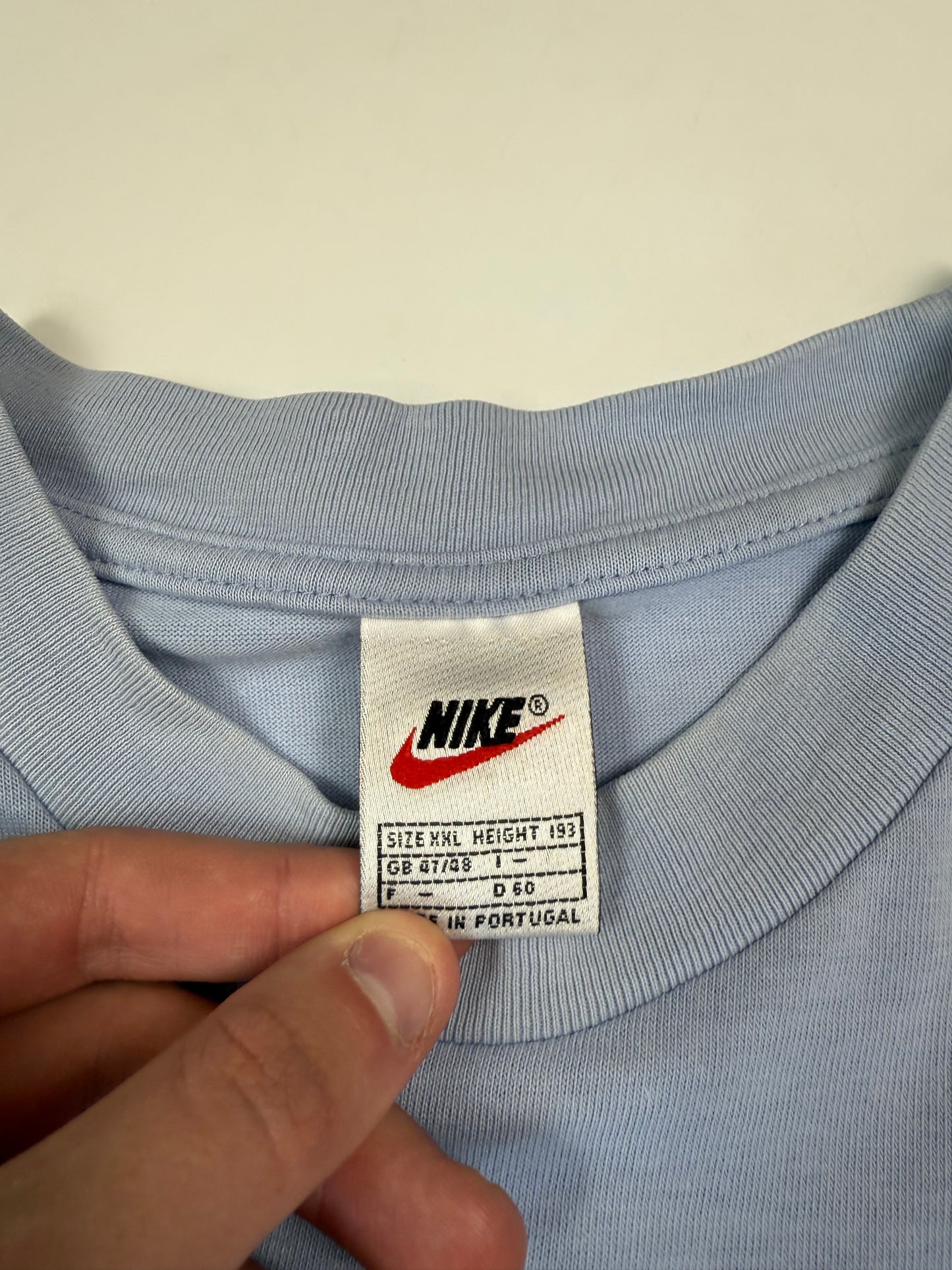 Vintage 90s Nike colour block tee (XXL)