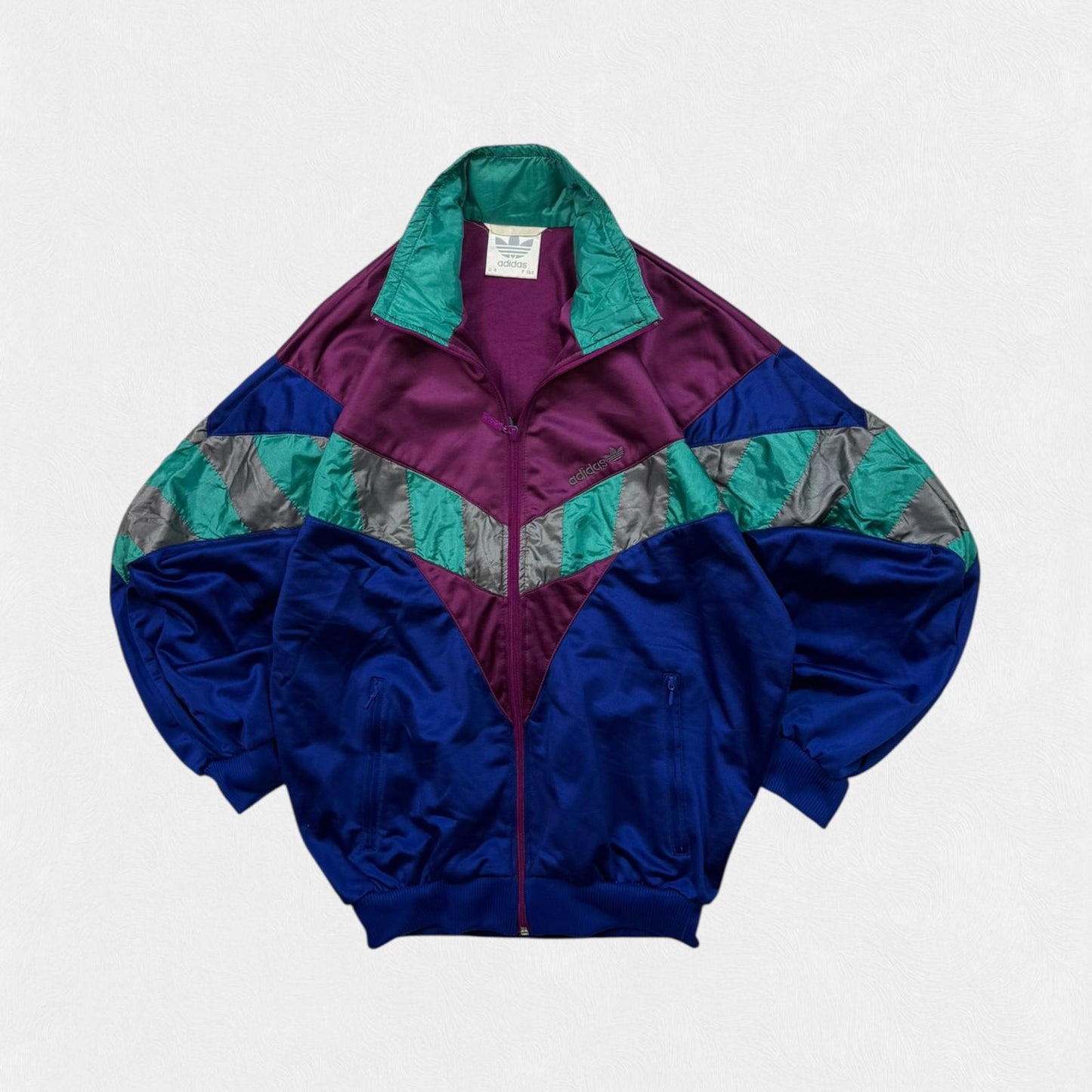 Vintage 90s adidas originals abstract tracksuit (S)