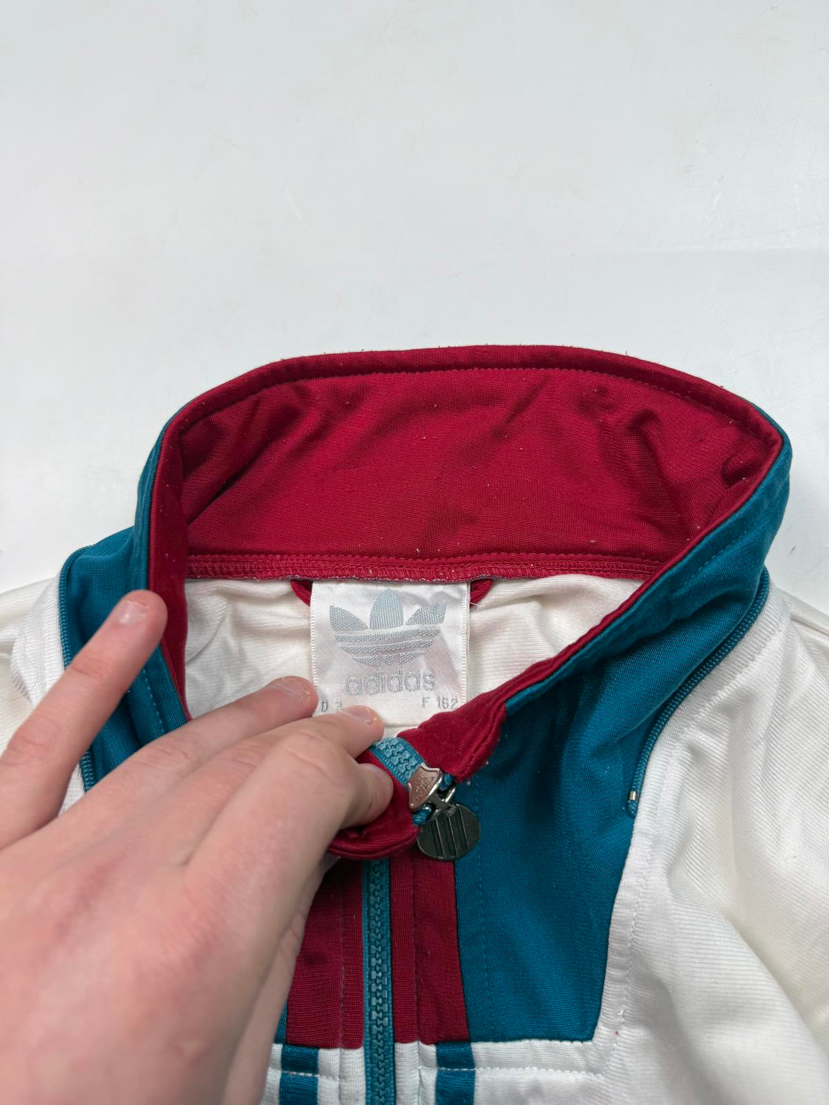 Vintage 90s adidas originals colour block tracksuit (S)