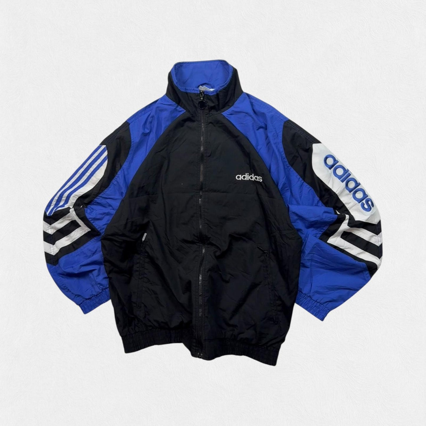 Vintage 90s adidas originals colour block tracksuit (L)