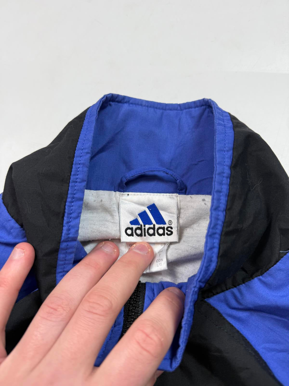 Vintage 90s adidas originals colour block tracksuit (L)