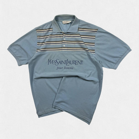 Vintage Y2K Yves saint laurent YSL polo shirt (L)