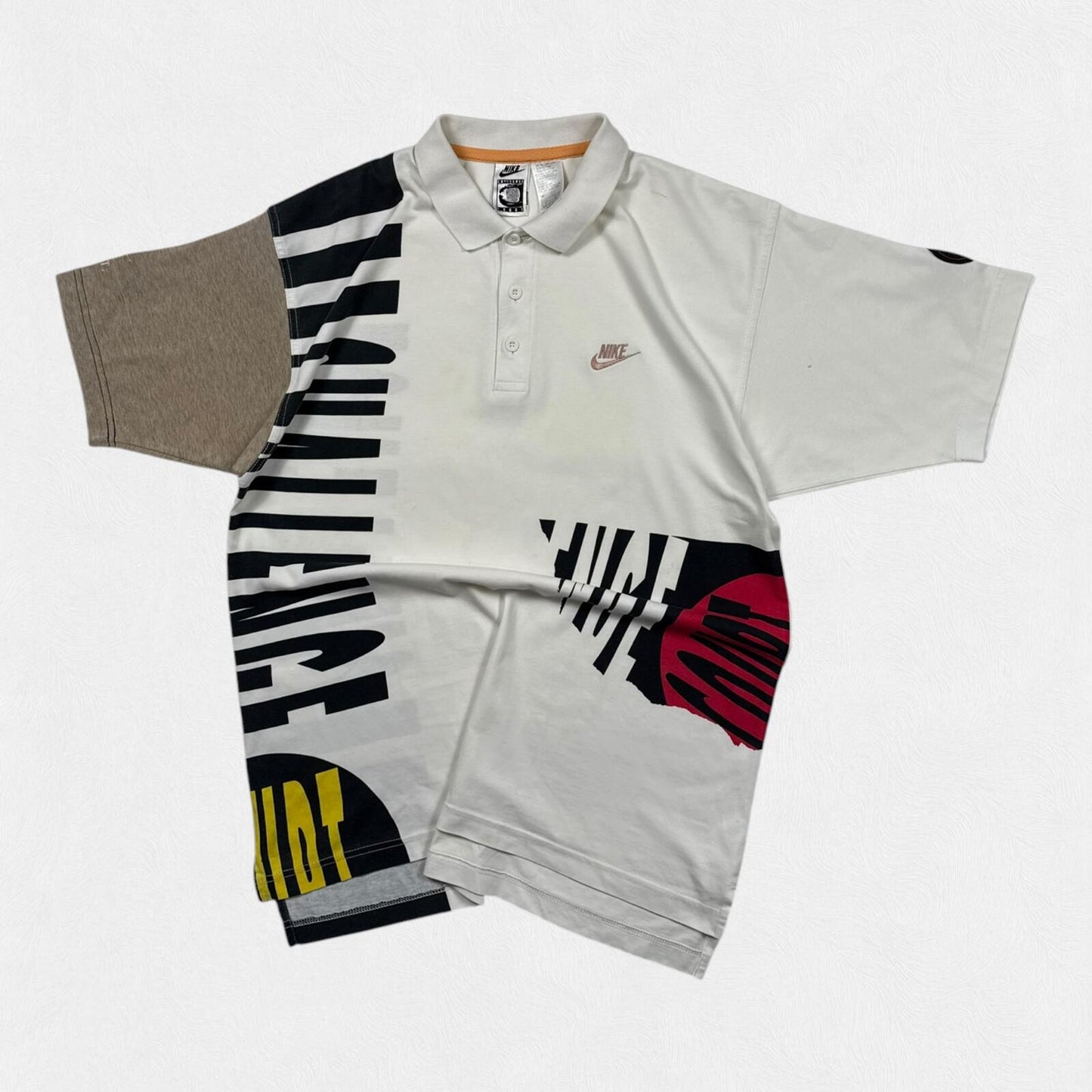 Vintage 90s Nike challenger court agassi polo shirt (M))