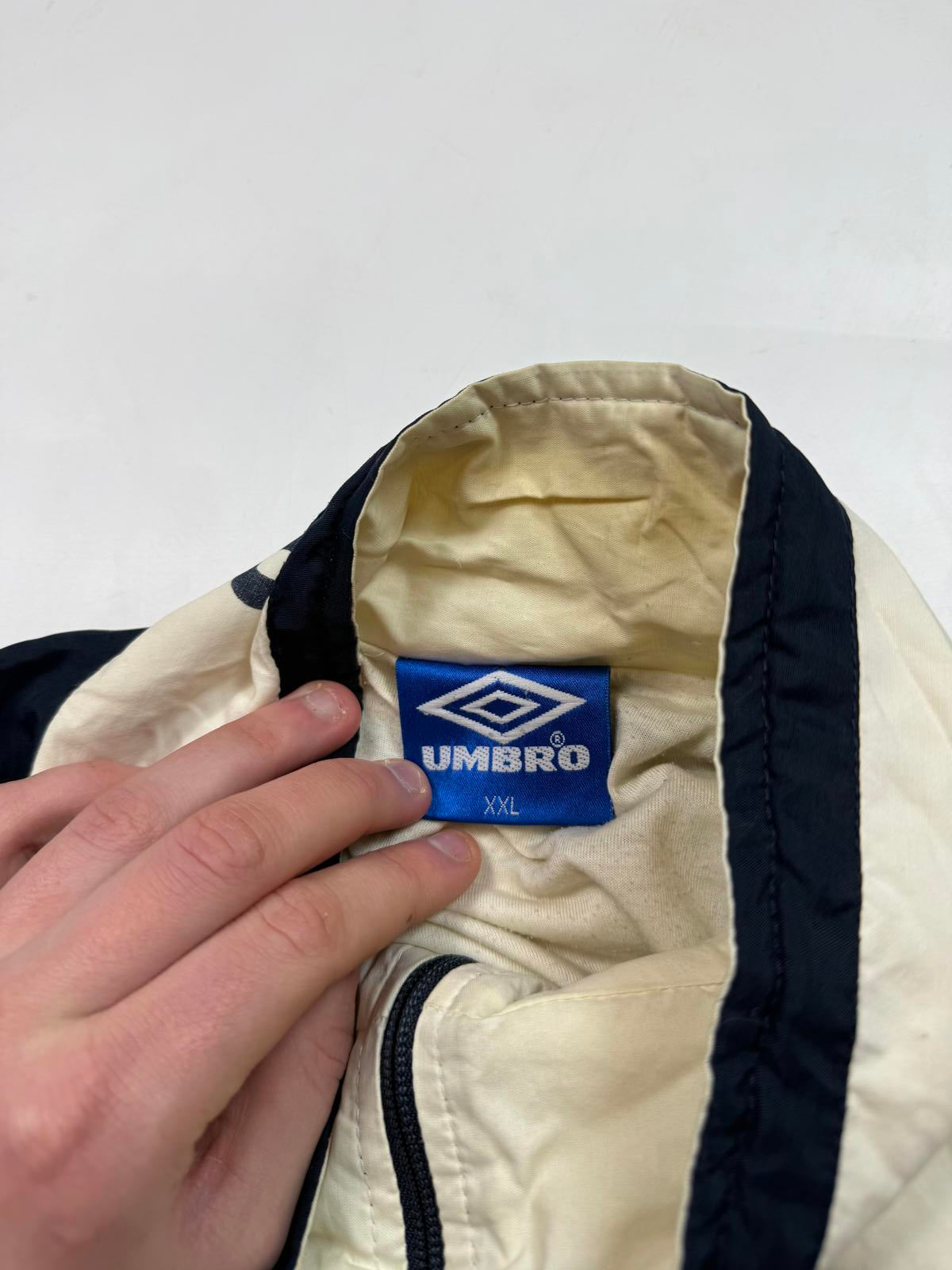 Vintage Umbro 1990-92 England template track jacket (XXL)