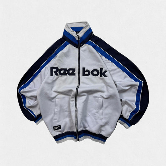 Vintage Reebok spell out track top (XL)