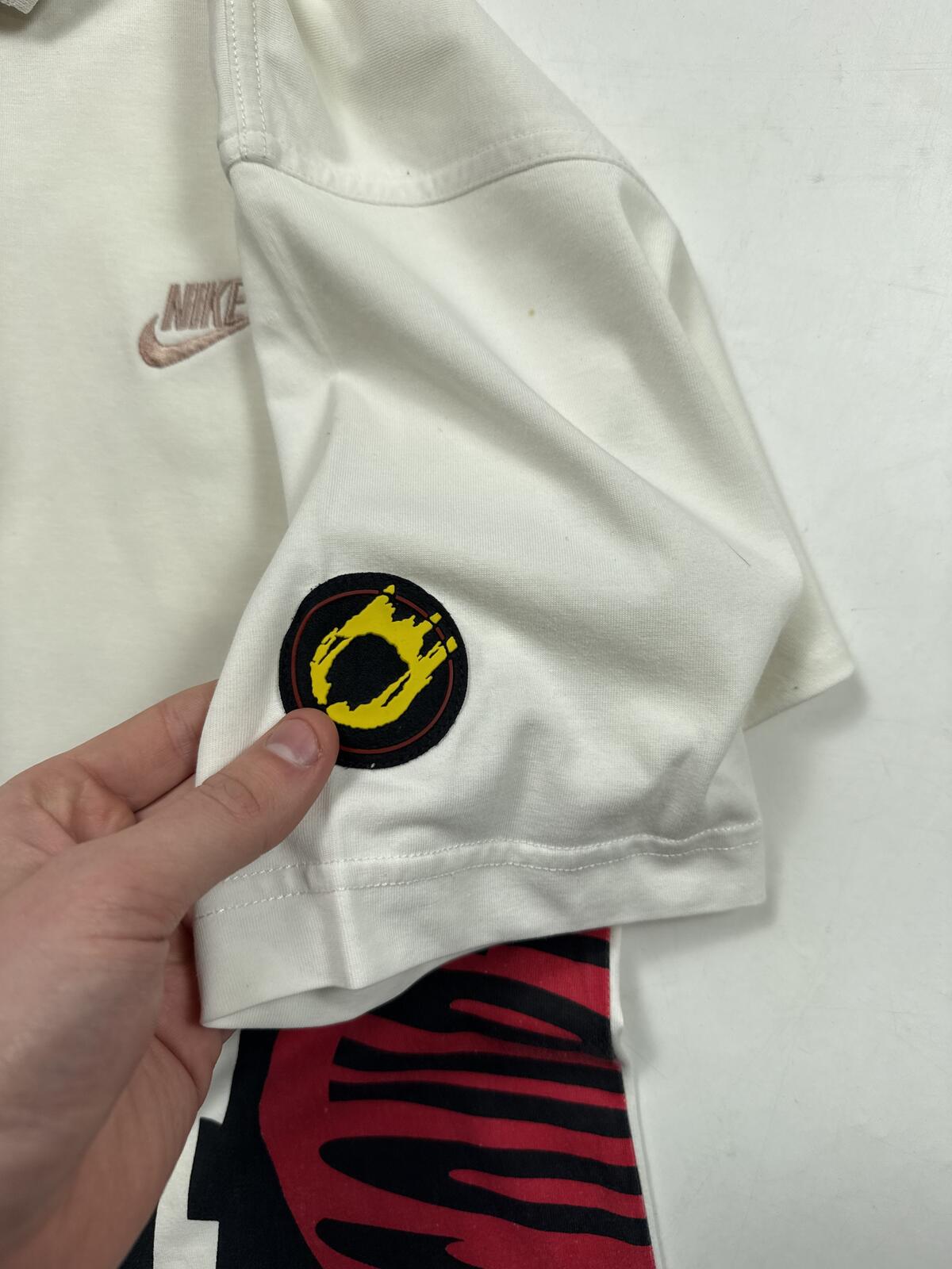 Vintage 90s Nike challenger court agassi polo shirt (M))
