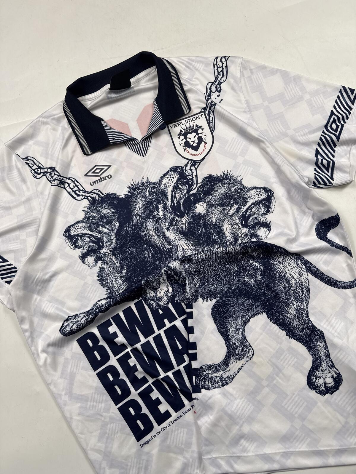 Umbro Barny Fletcher Limited edition football shirt (XL)