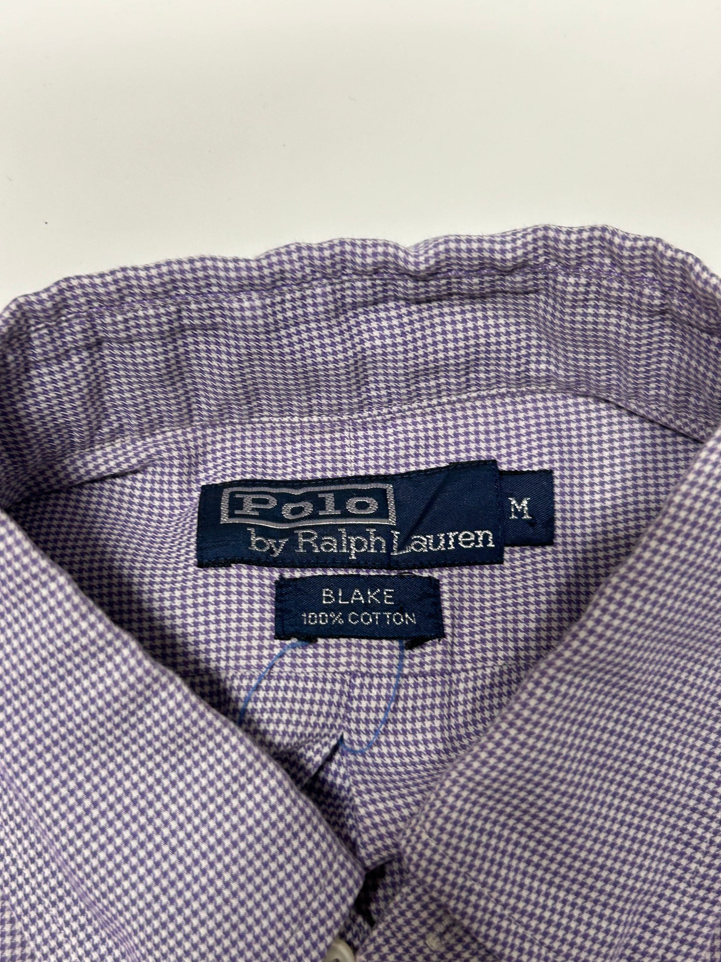 Vintage Ralph Lauren short sleeve check shirt (M)