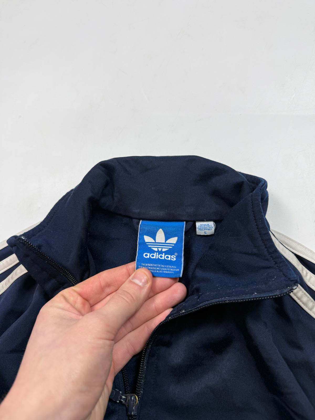 Adidas originals side stripe track top (S)