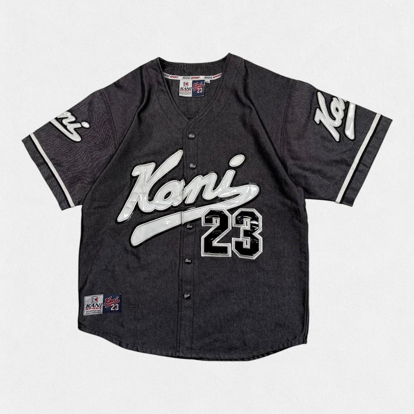 Vintage Y2K Karl Kani hip hop baseball jersey (M)