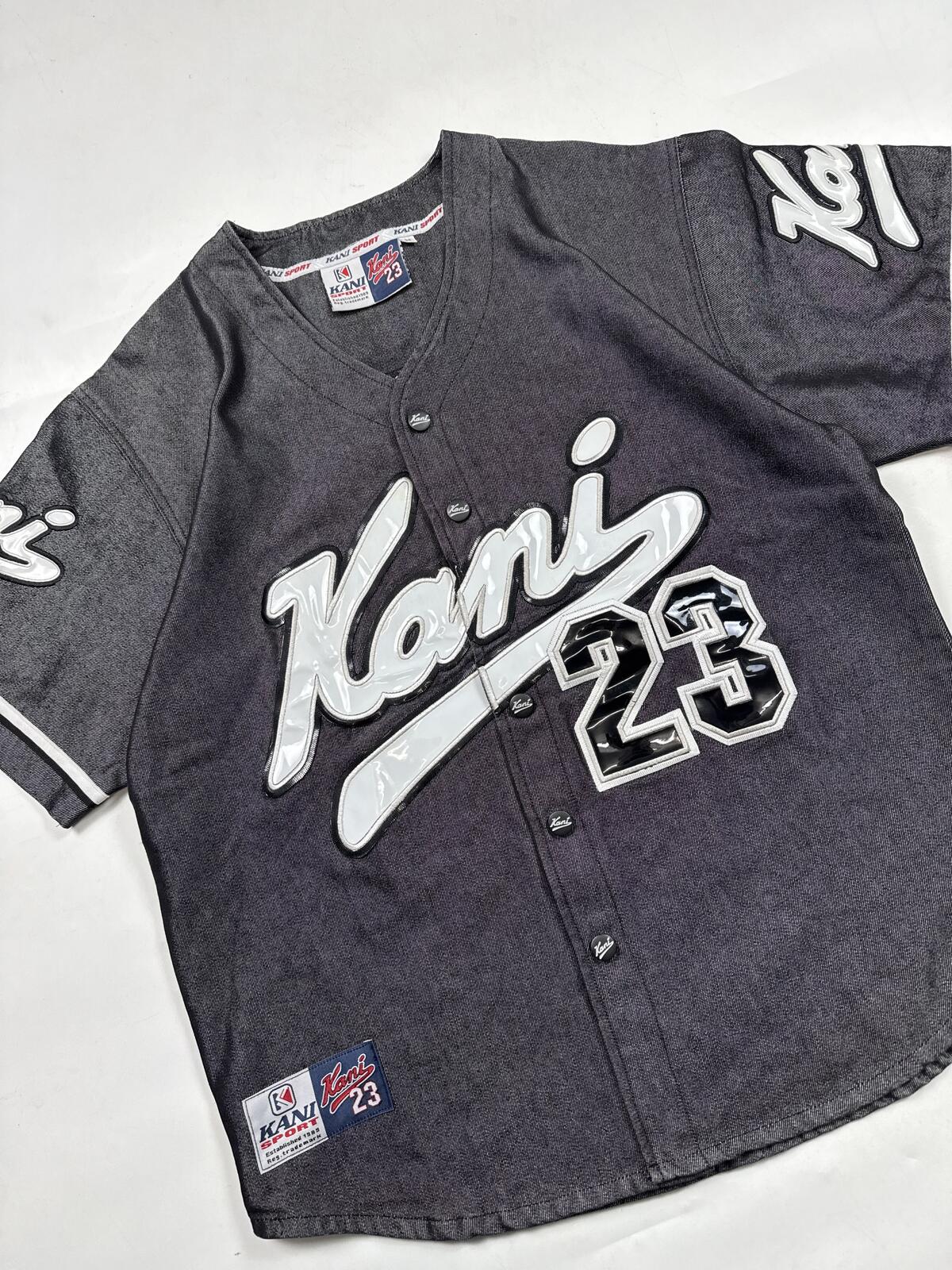 Vintage Y2K Karl Kani hip hop baseball jersey (M)