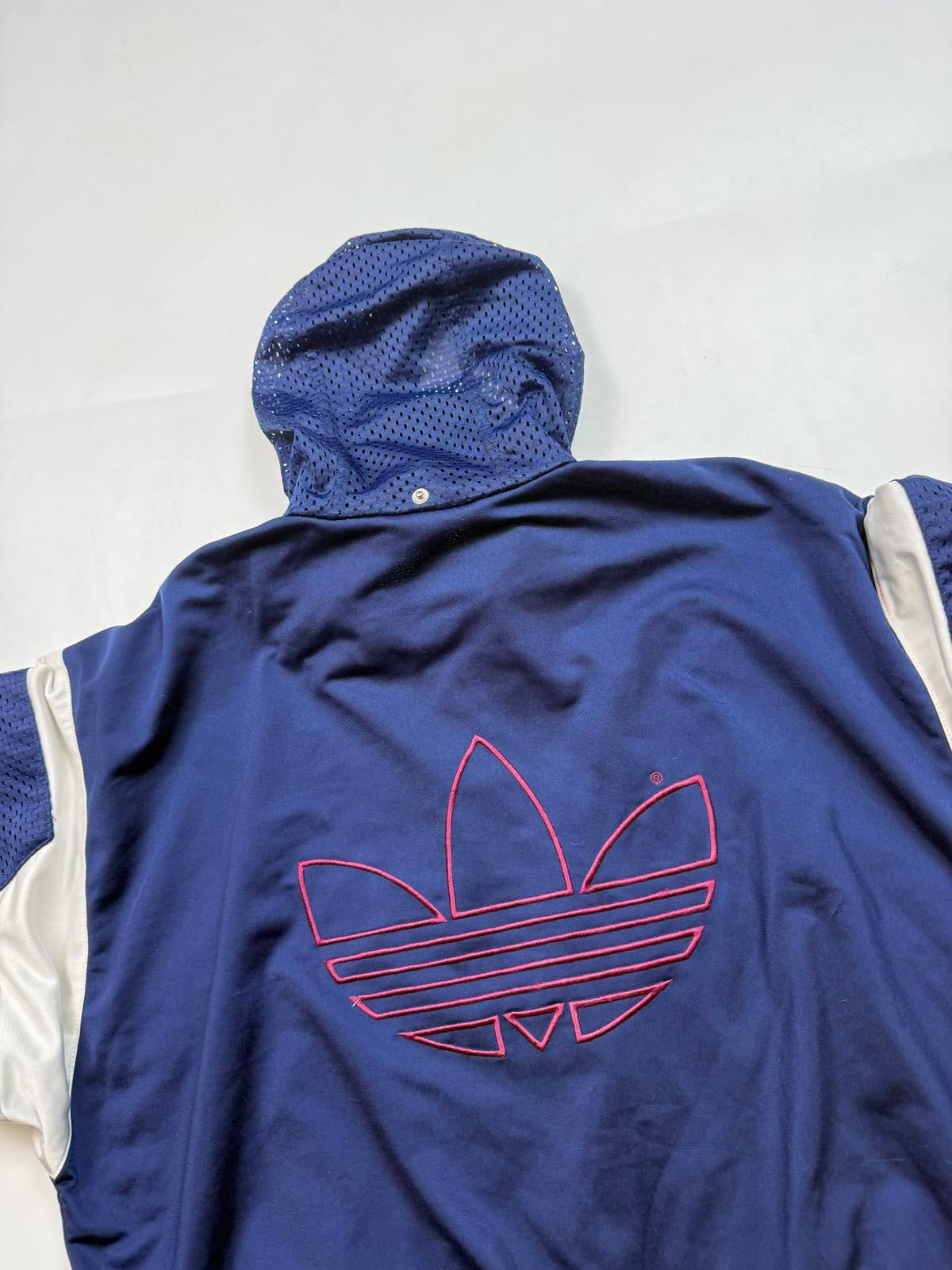 Vintage 90s adidas originals colour block track jacket (M)