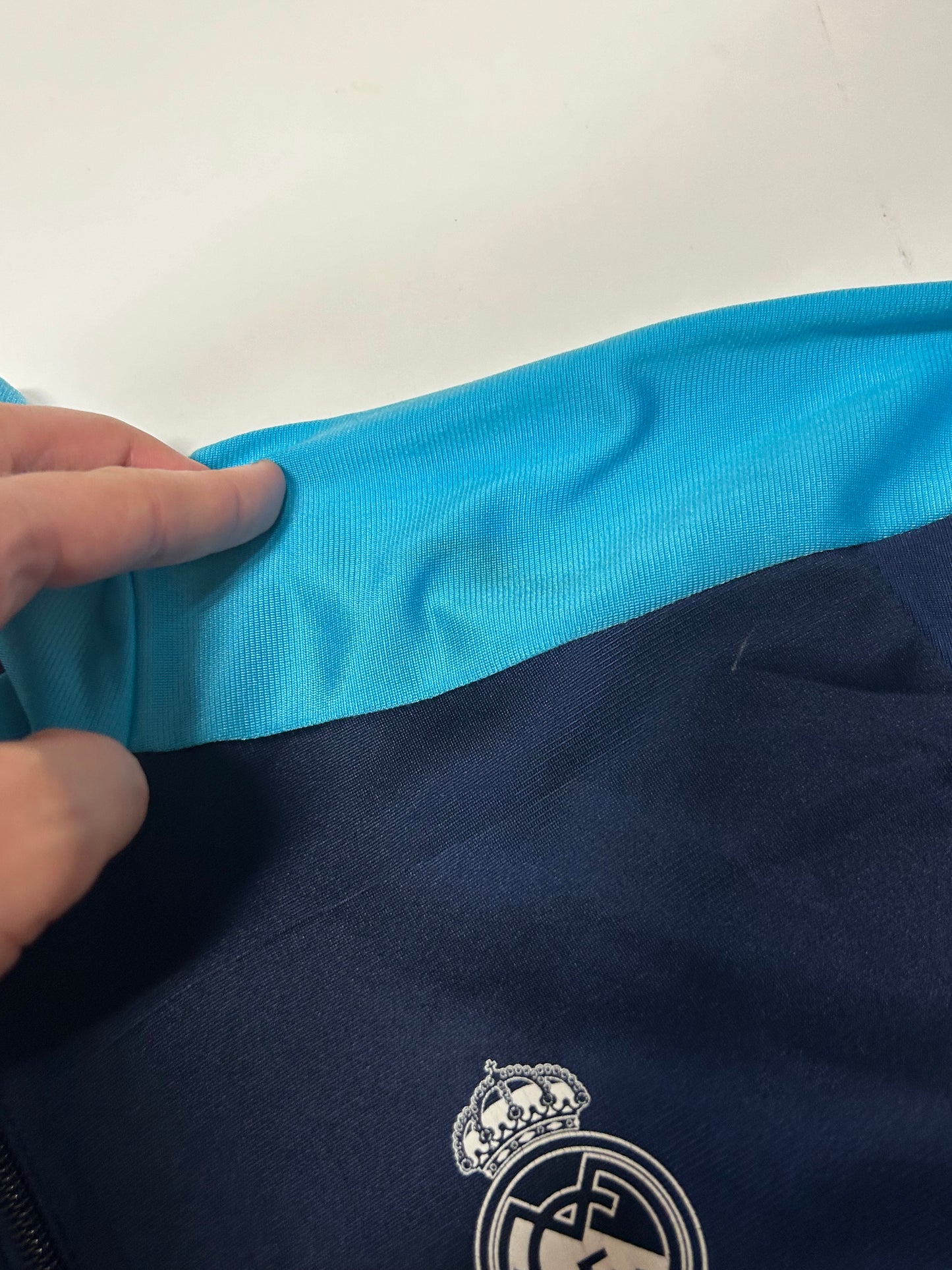 Real Madrid Adidas track jacket (L)
