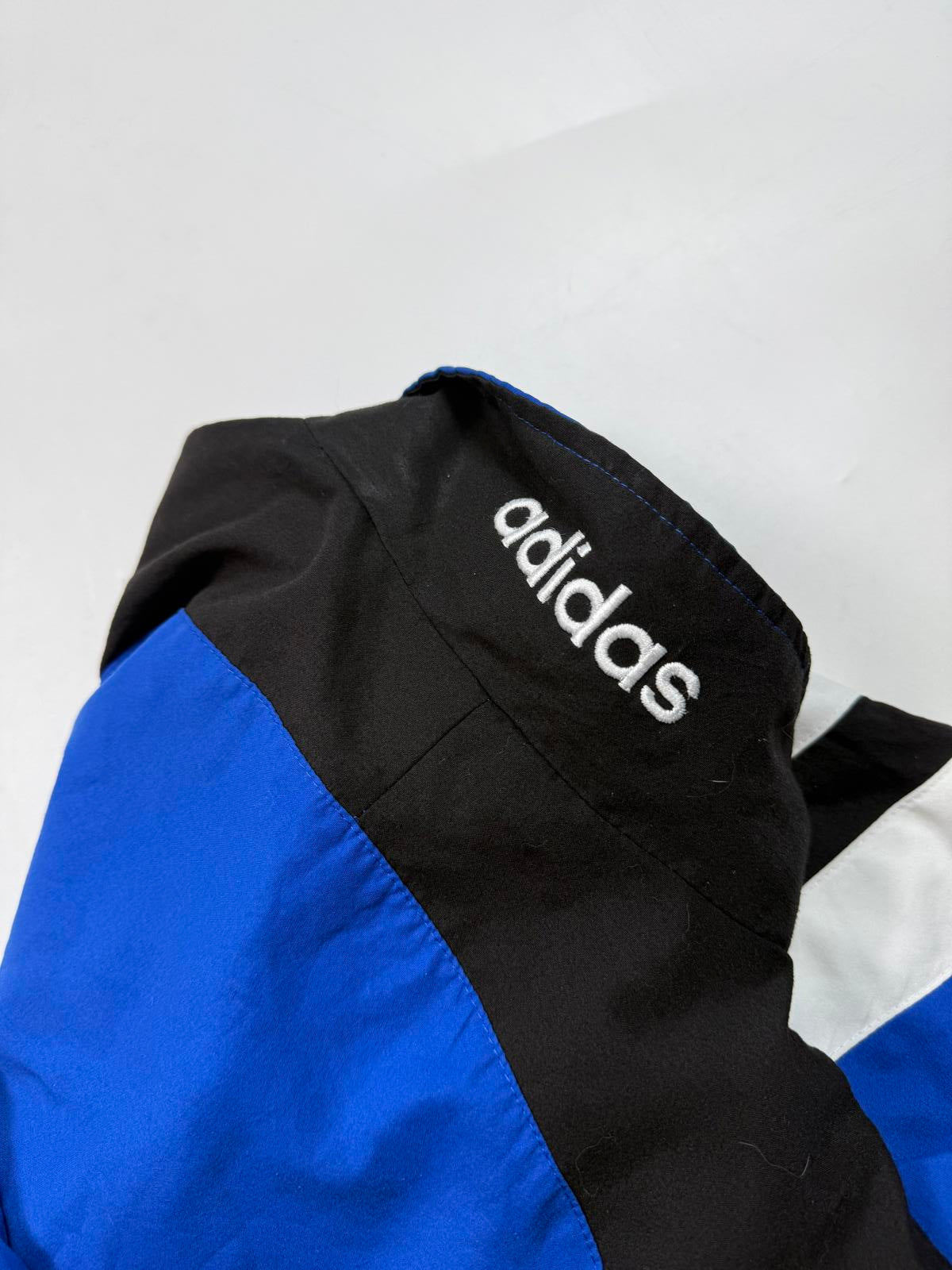 Vintage 90s adidas originals colour block track jacket (M)