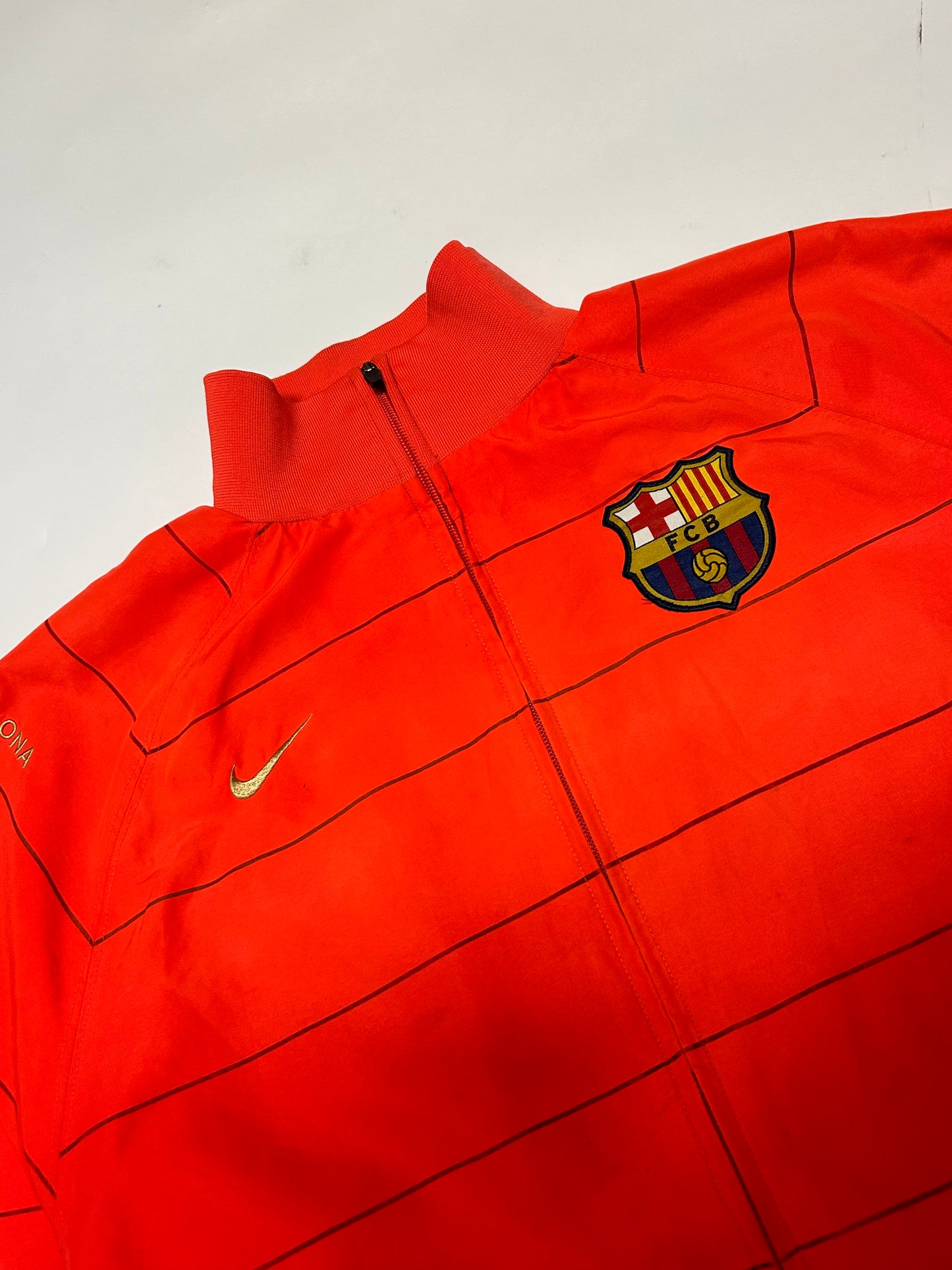Vintage Barcelona 2008/09 Nike track jacket (XL)