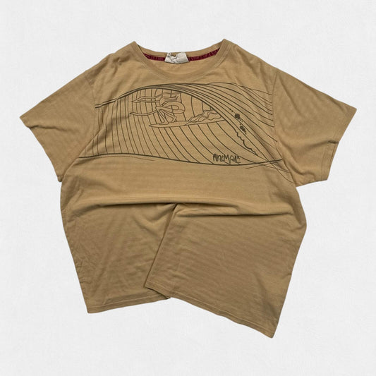 Vintage Y2K Animal surfwear tee (XXL)