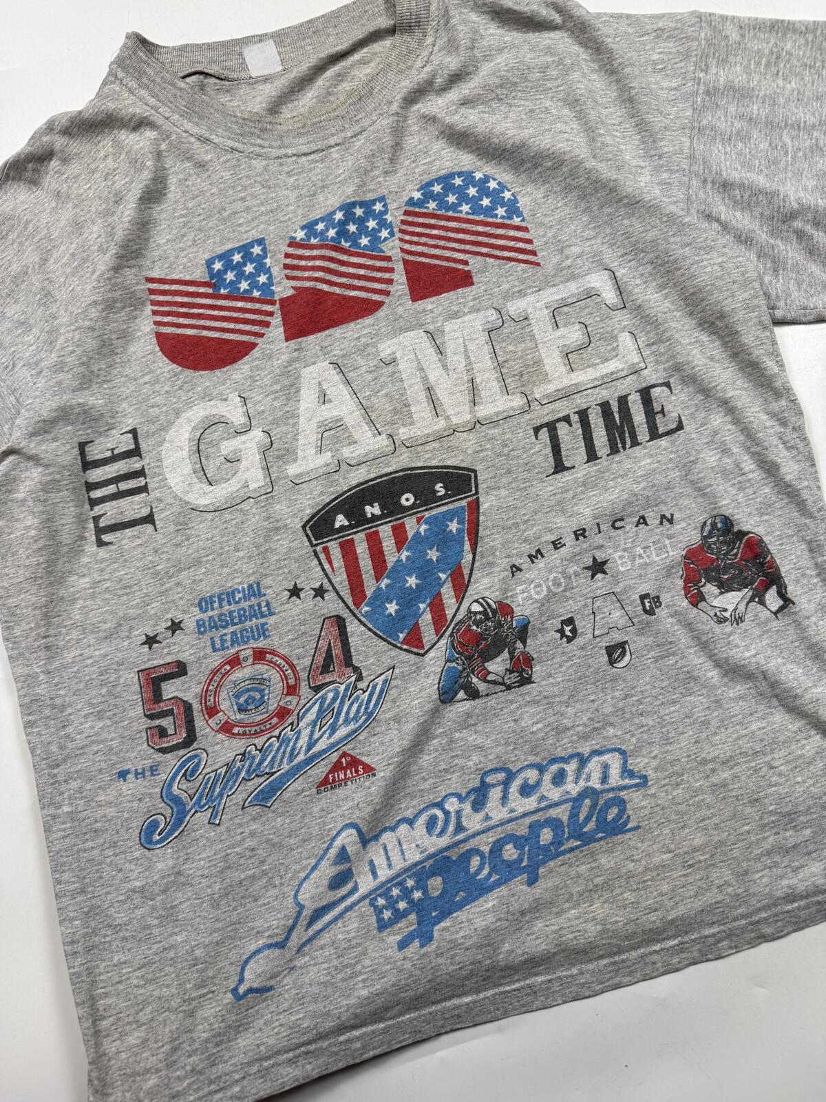 Vintage 90s USA American football graphic tee (L)