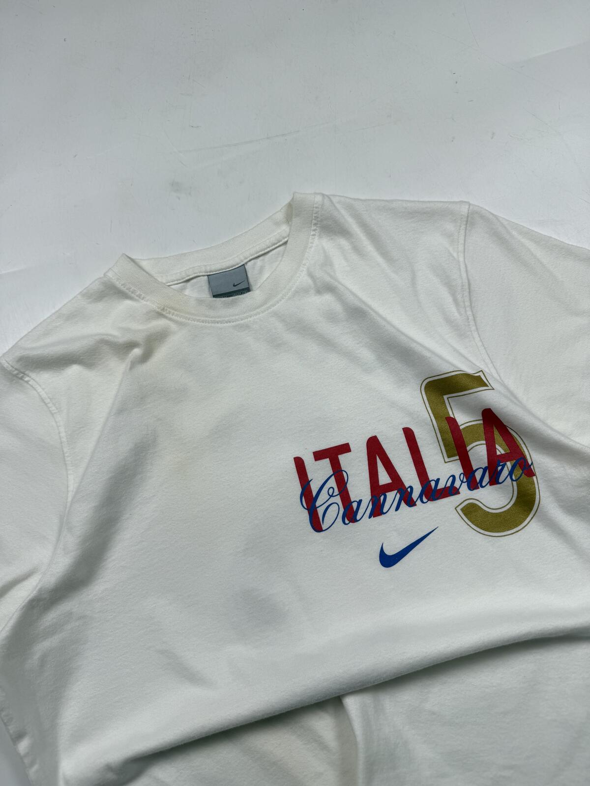 Vintage Y2K Nike Cannavaro football tee (M)