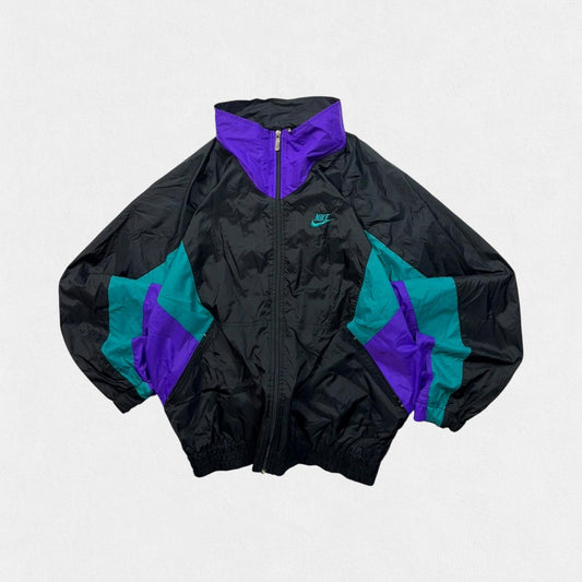 Vintage 90s Nike colour block rack jacket (XL)