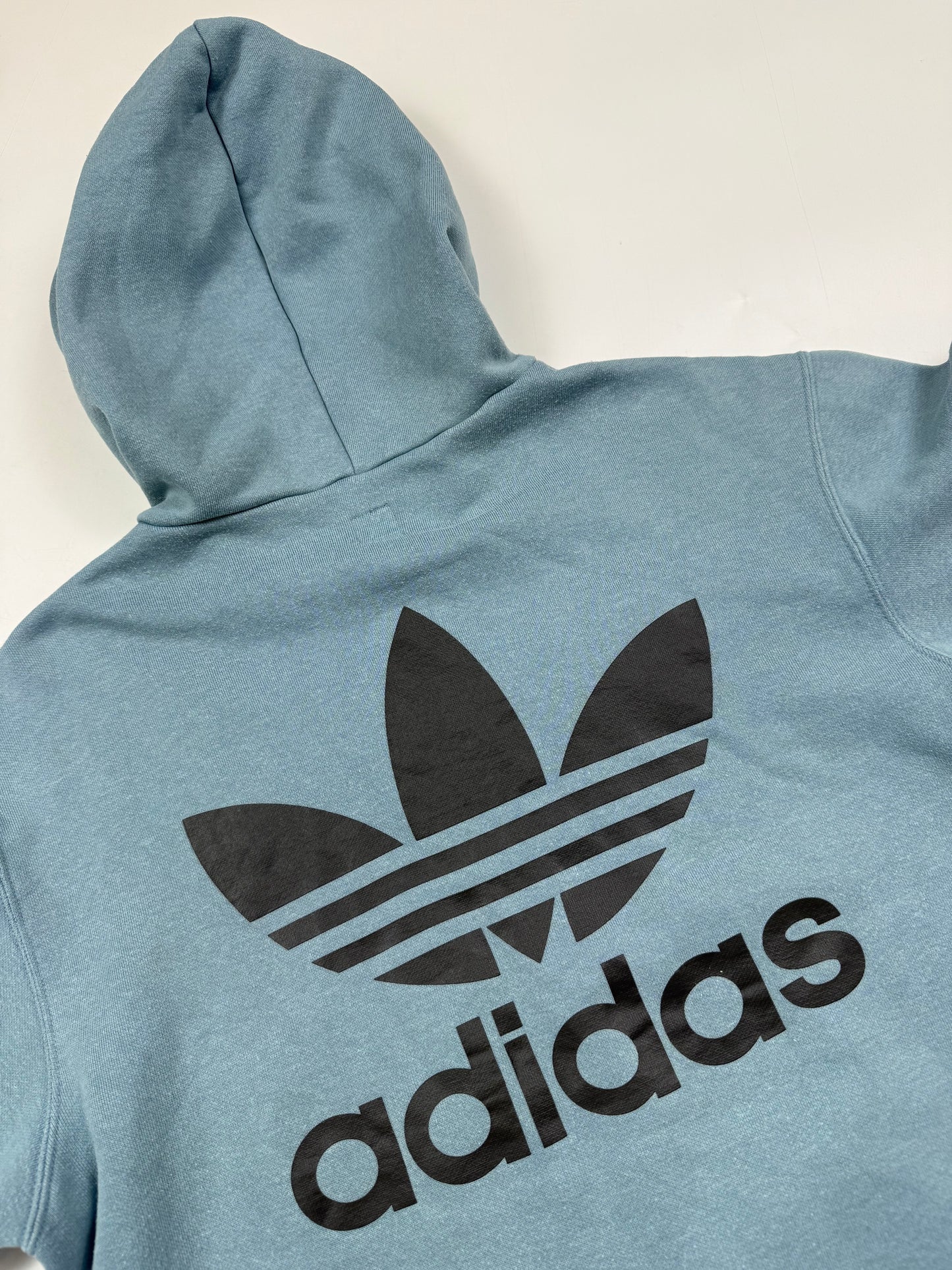 Vintage Adidas centre logo hoodie (S)